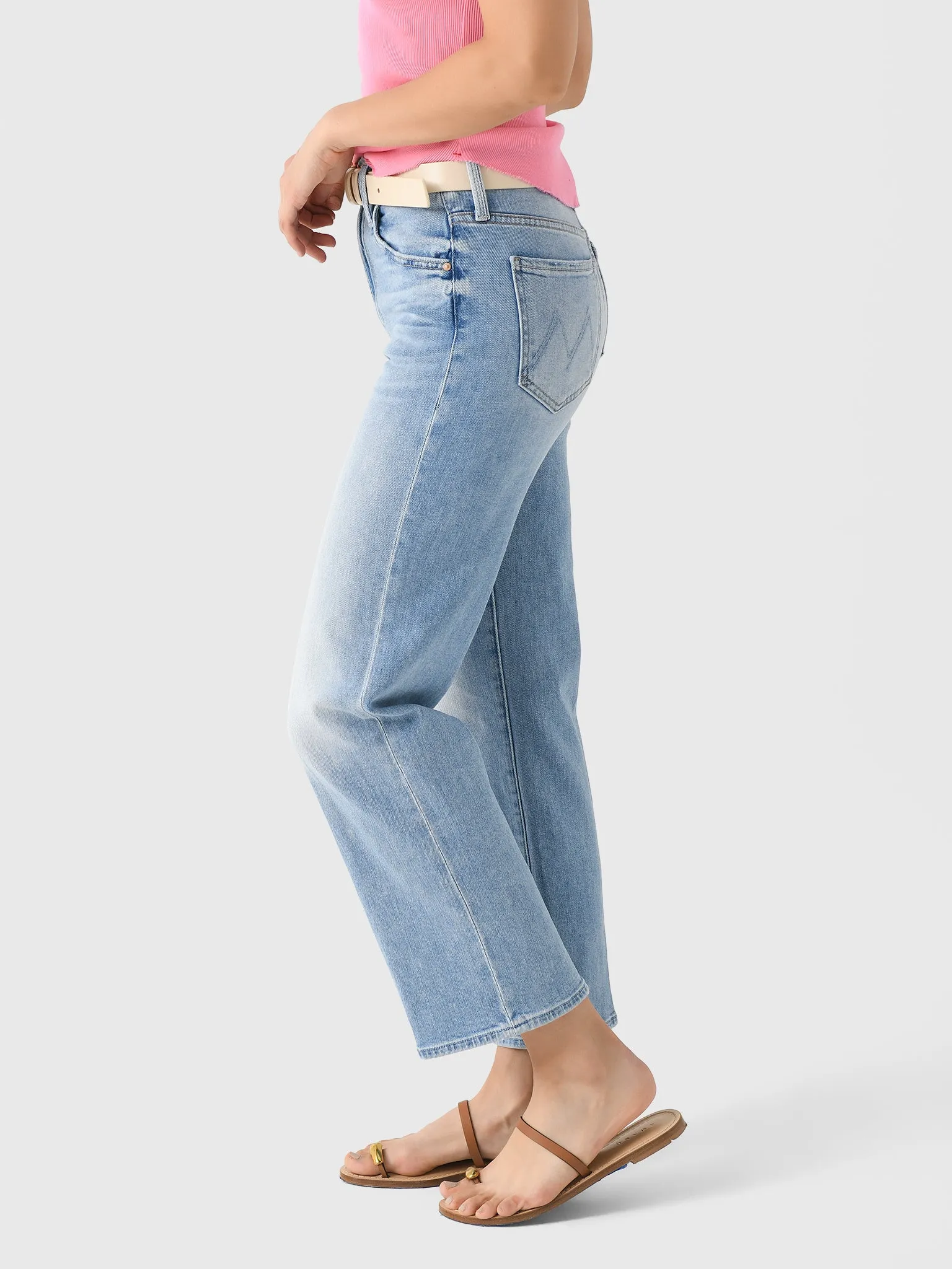 Mother Women's The Rambler Zip Ankle Jean sold by Saint Bernard product image thumbnail 3