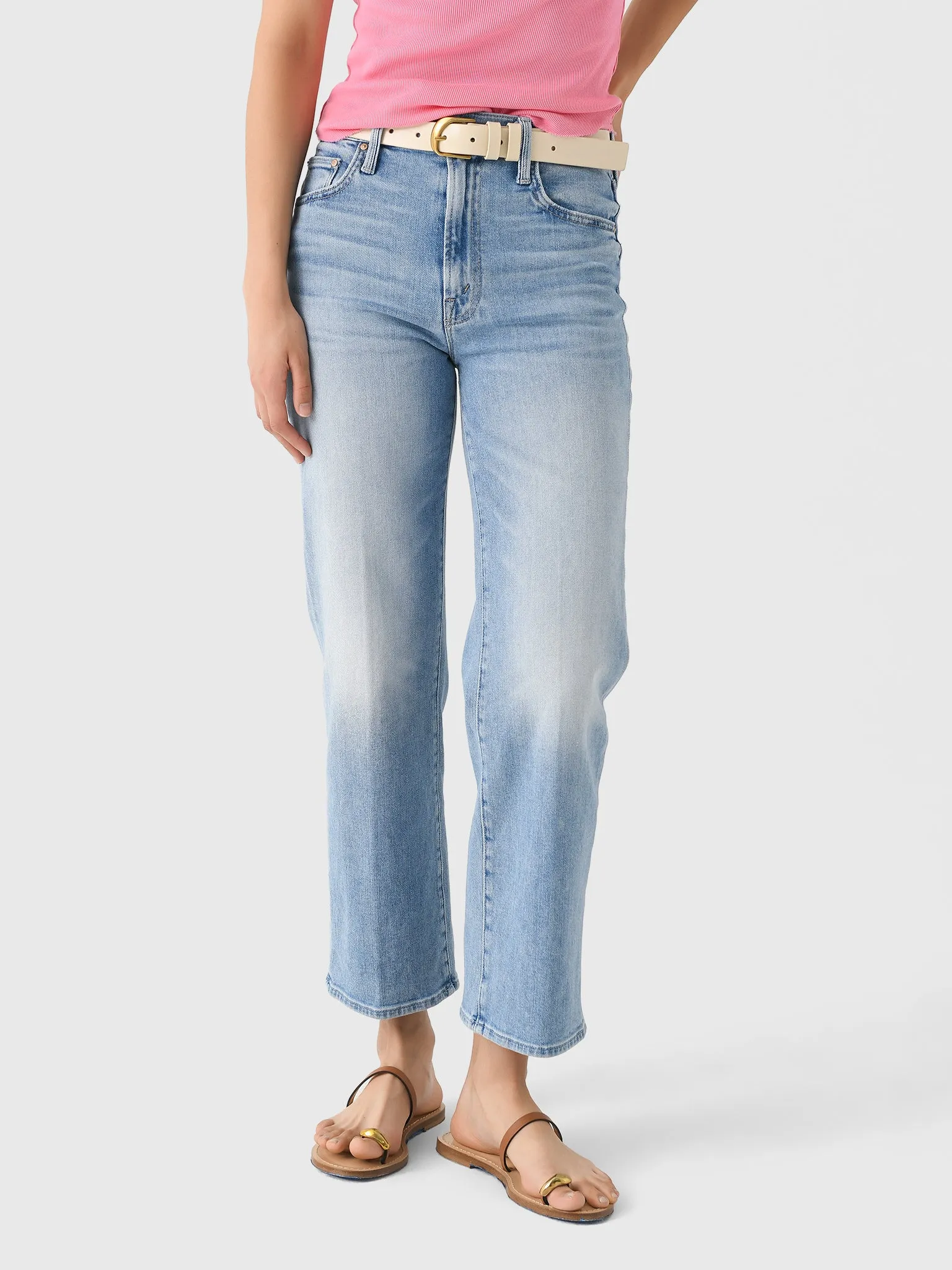 Mother Women's The Rambler Zip Ankle Jean sold by Saint Bernard