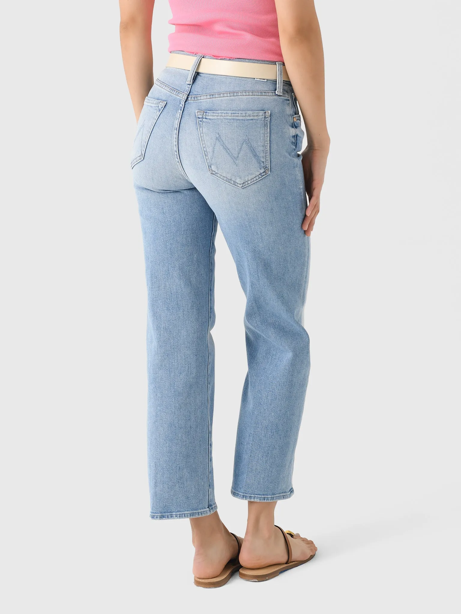 Mother Women's The Rambler Zip Ankle Jean sold by Saint Bernard product image thumbnail 4