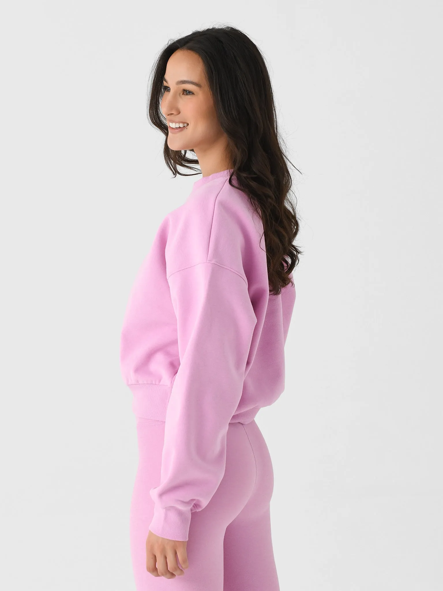 Beyond Yoga Women's LuxeFleece Crewneck Sweatshirt sold by Saint Bernard product image thumbnail 3