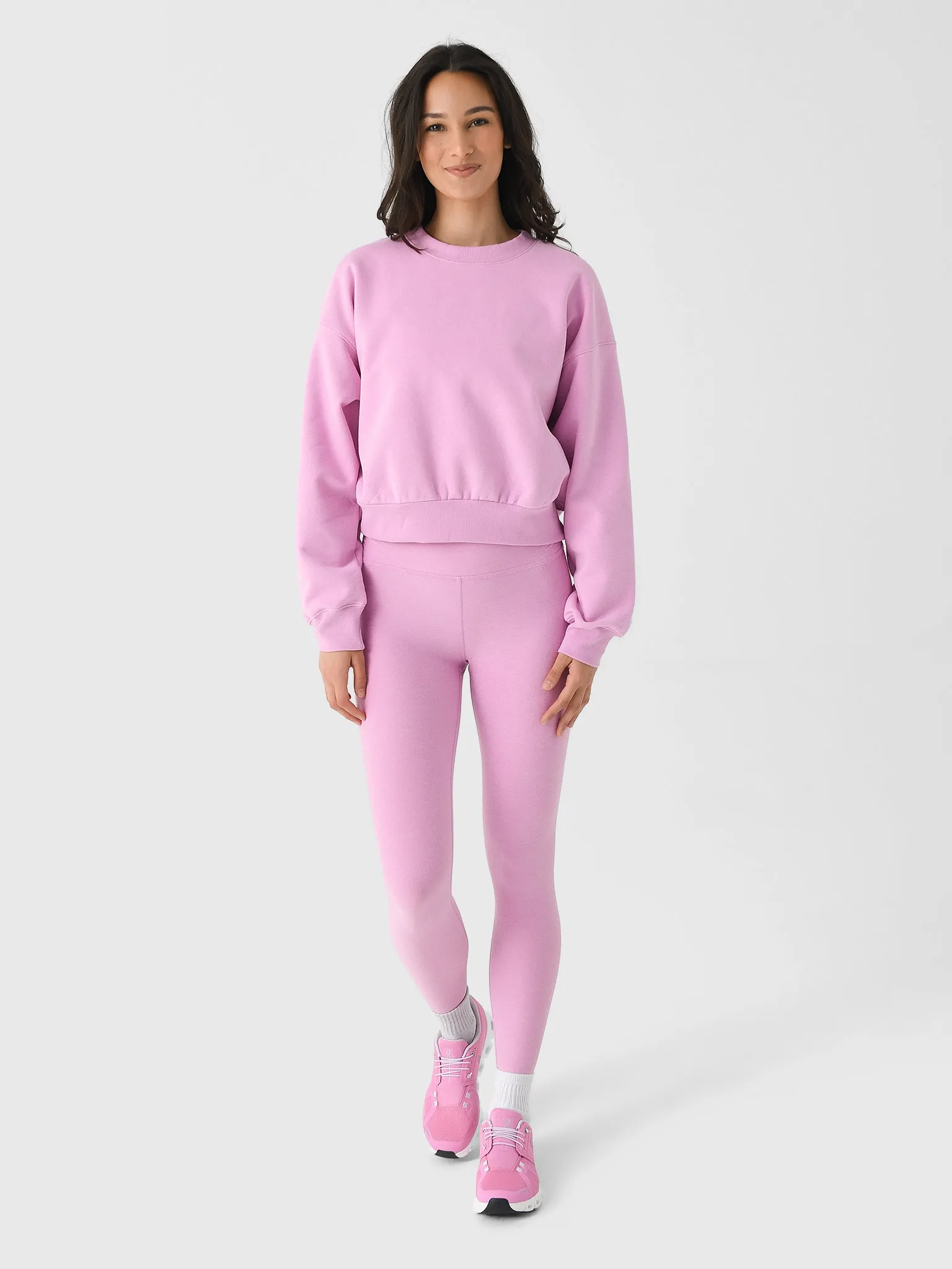 Beyond Yoga Women's LuxeFleece Crewneck Sweatshirt sold by Saint Bernard product image thumbnail 2