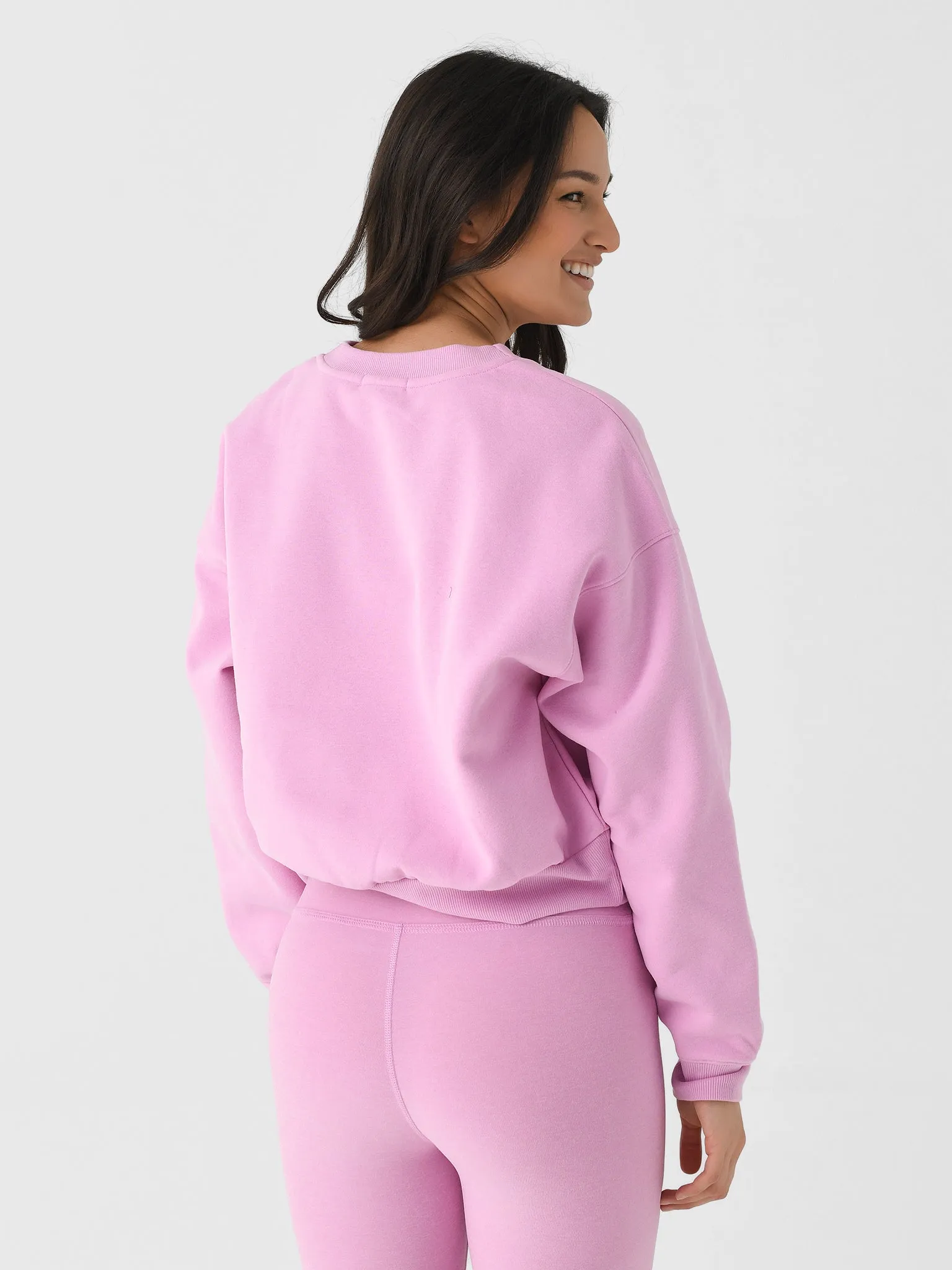 Beyond Yoga Women's LuxeFleece Crewneck Sweatshirt sold by Saint Bernard product image thumbnail 4