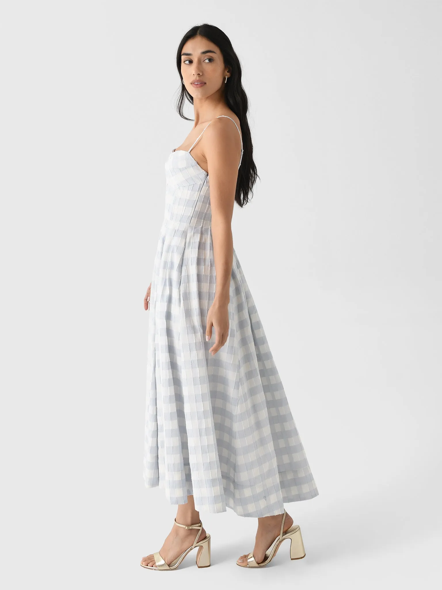 Simkhai Women's Kittiya Midi Dress sold by Saint Bernard product image thumbnail 3