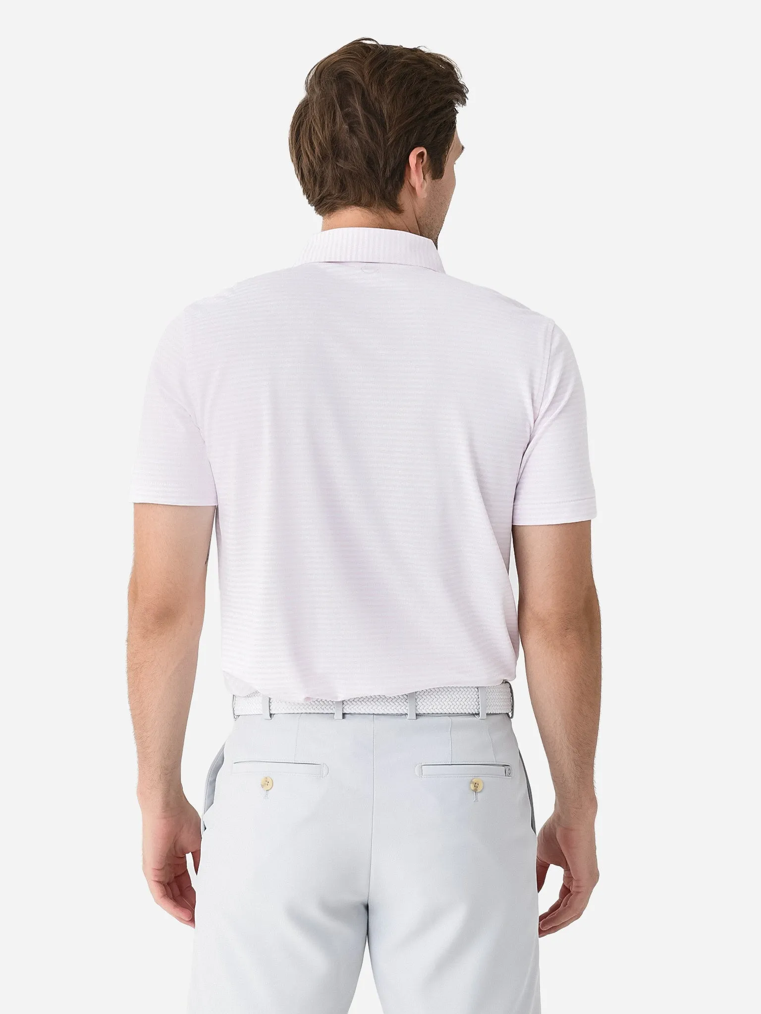 Peter Millar Crown Crafted Men's Mood Performance Mesh Polo sold by Saint Bernard product image thumbnail 5