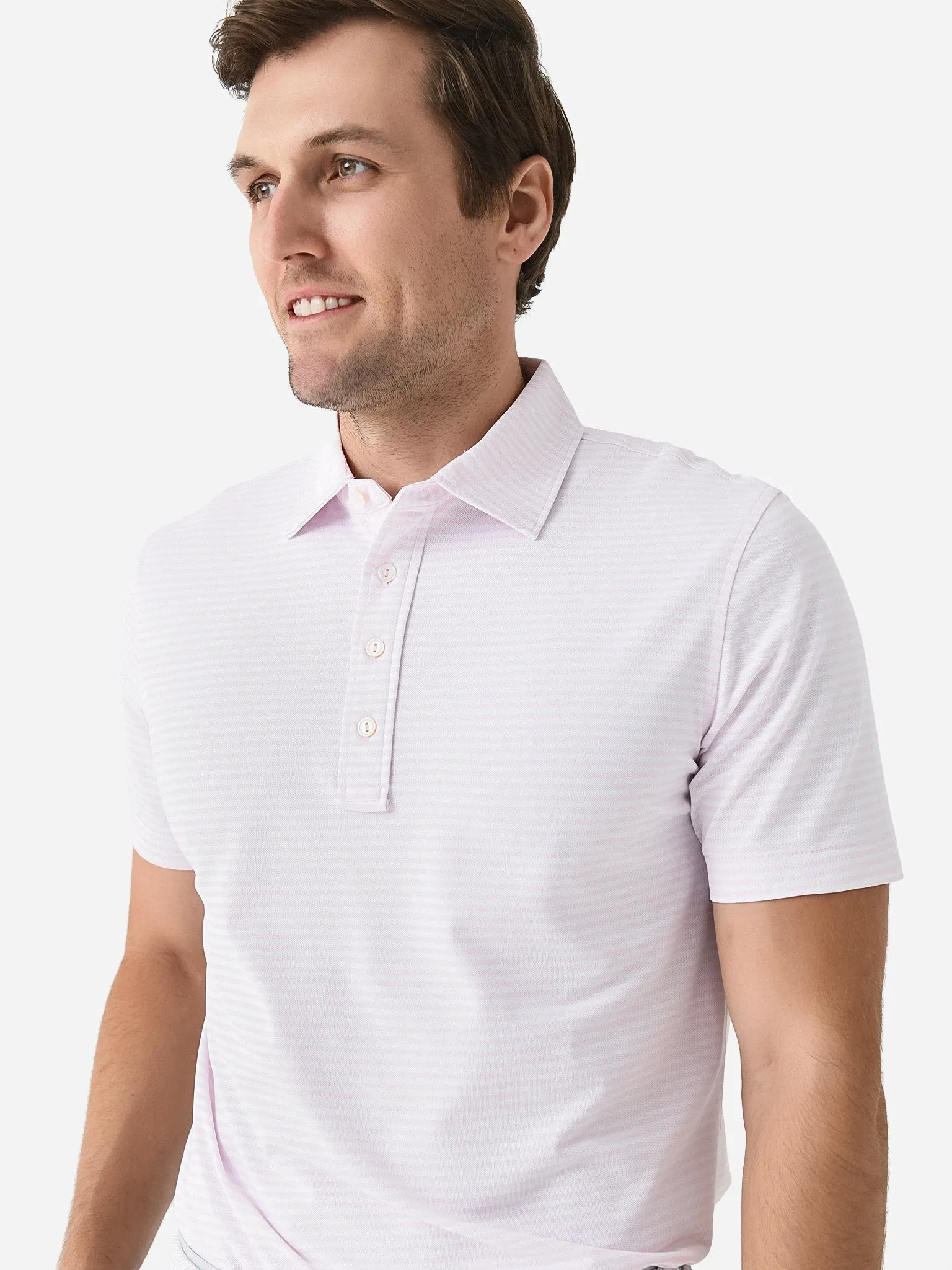 Peter Millar Crown Crafted Men's Mood Performance Mesh Polo sold by Saint Bernard product image thumbnail 2