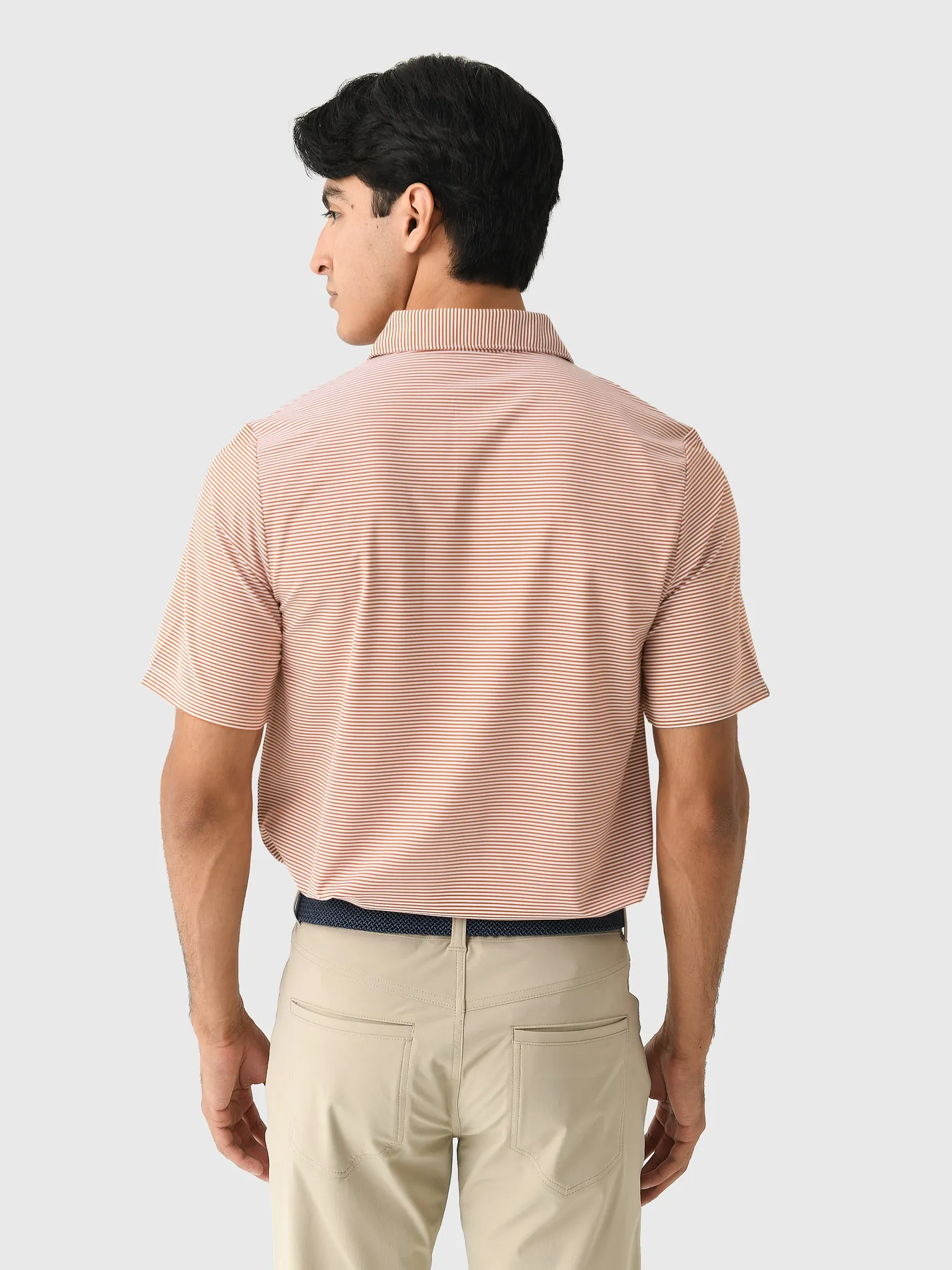 Criquet Men's University of Texas Performance Sport Range Polo sold by Saint Bernard product image thumbnail 4