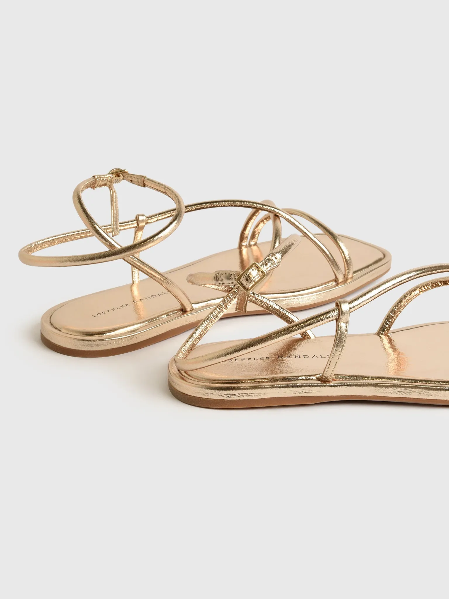 Loeffler Randall Women's Noor Leather Flat Sandal sold by Saint Bernard product image thumbnail 5