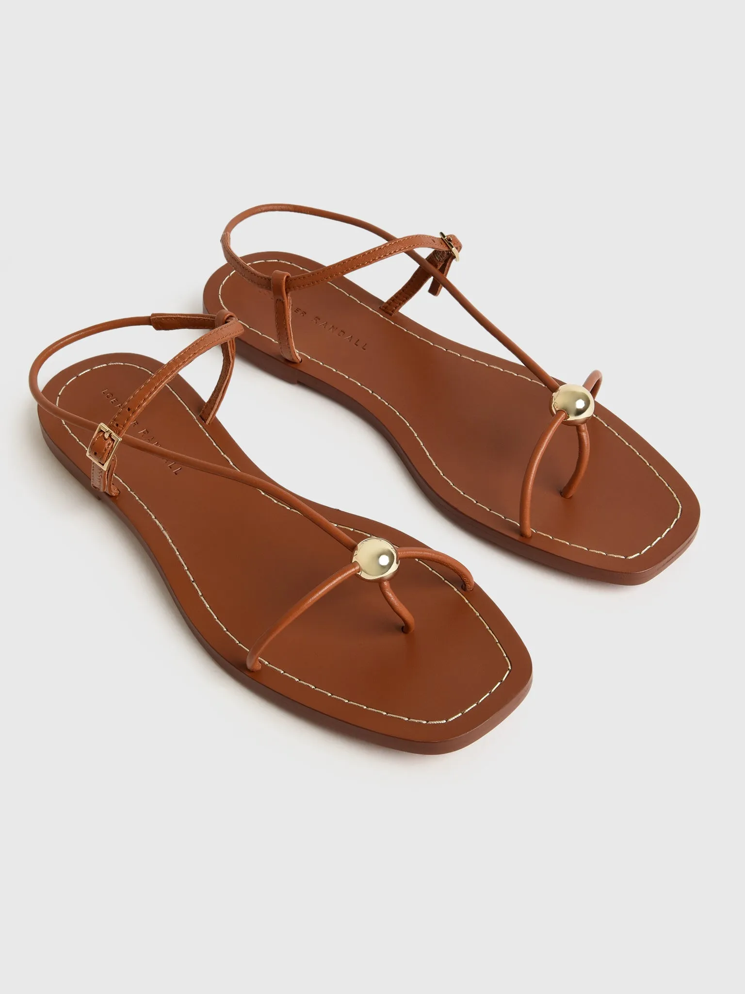 Loeffler Randall Women's Lara Leather Sandal sold by Saint Bernard