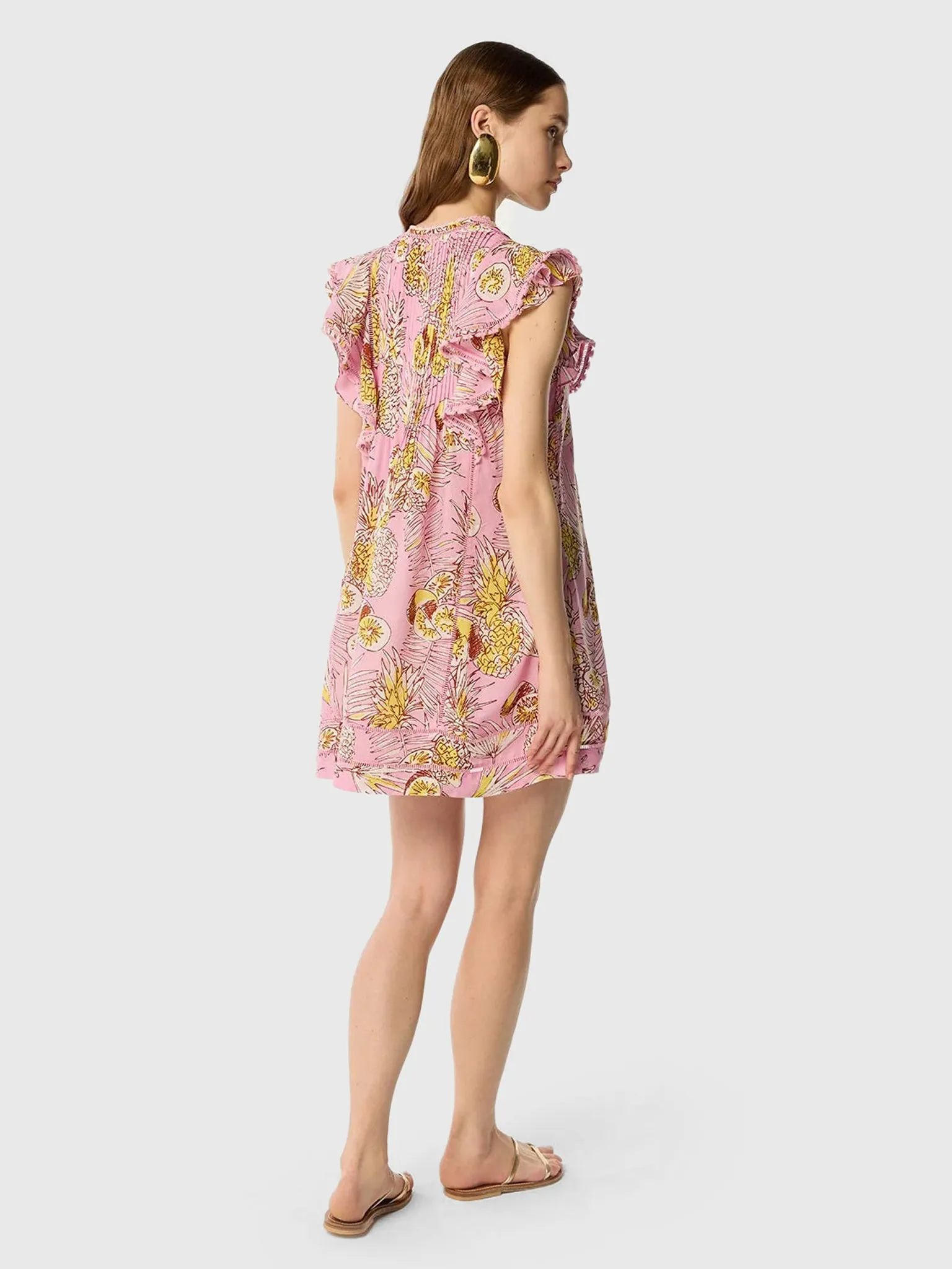 Poupette St Barth Women's Camelia Mini Dress sold by Saint Bernard product image thumbnail 2