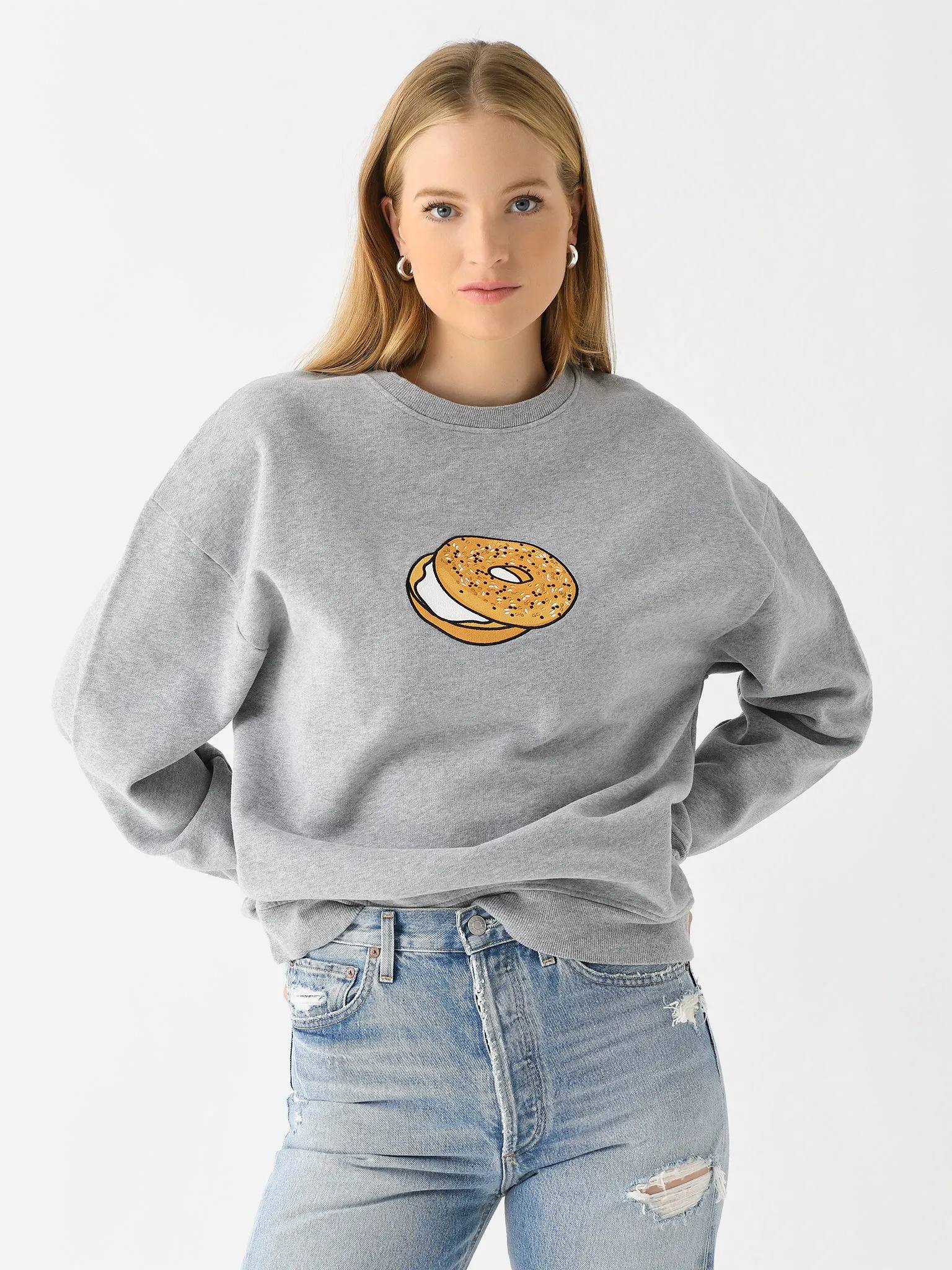 Kule Women's The Oversized Bagel Sweatshirt sold by Saint Bernard product image thumbnail 5