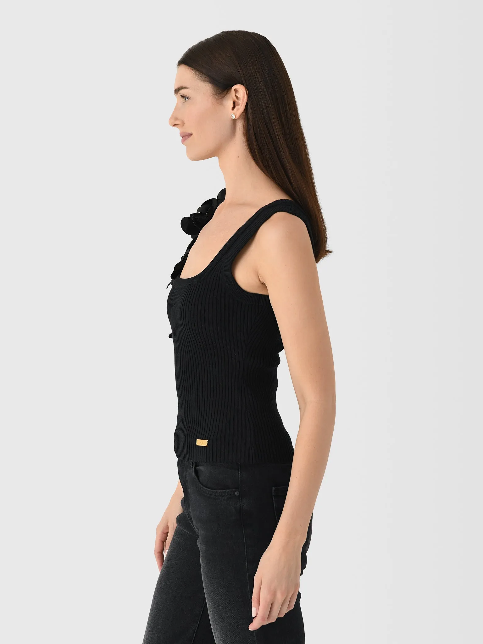 AJE Women's Camille Flower Tank sold by Saint Bernard product image thumbnail 3