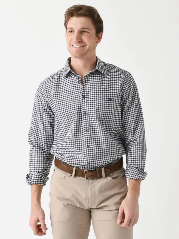 Rodd And Gunn Men's Gebbies Valley Shirt made by Saint Bernard