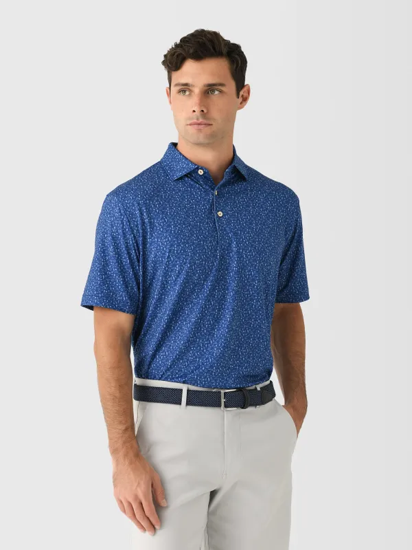 Peter Millar Crown Sport Men's Outlaw Performance Jersey Polo sold by Saint Bernard