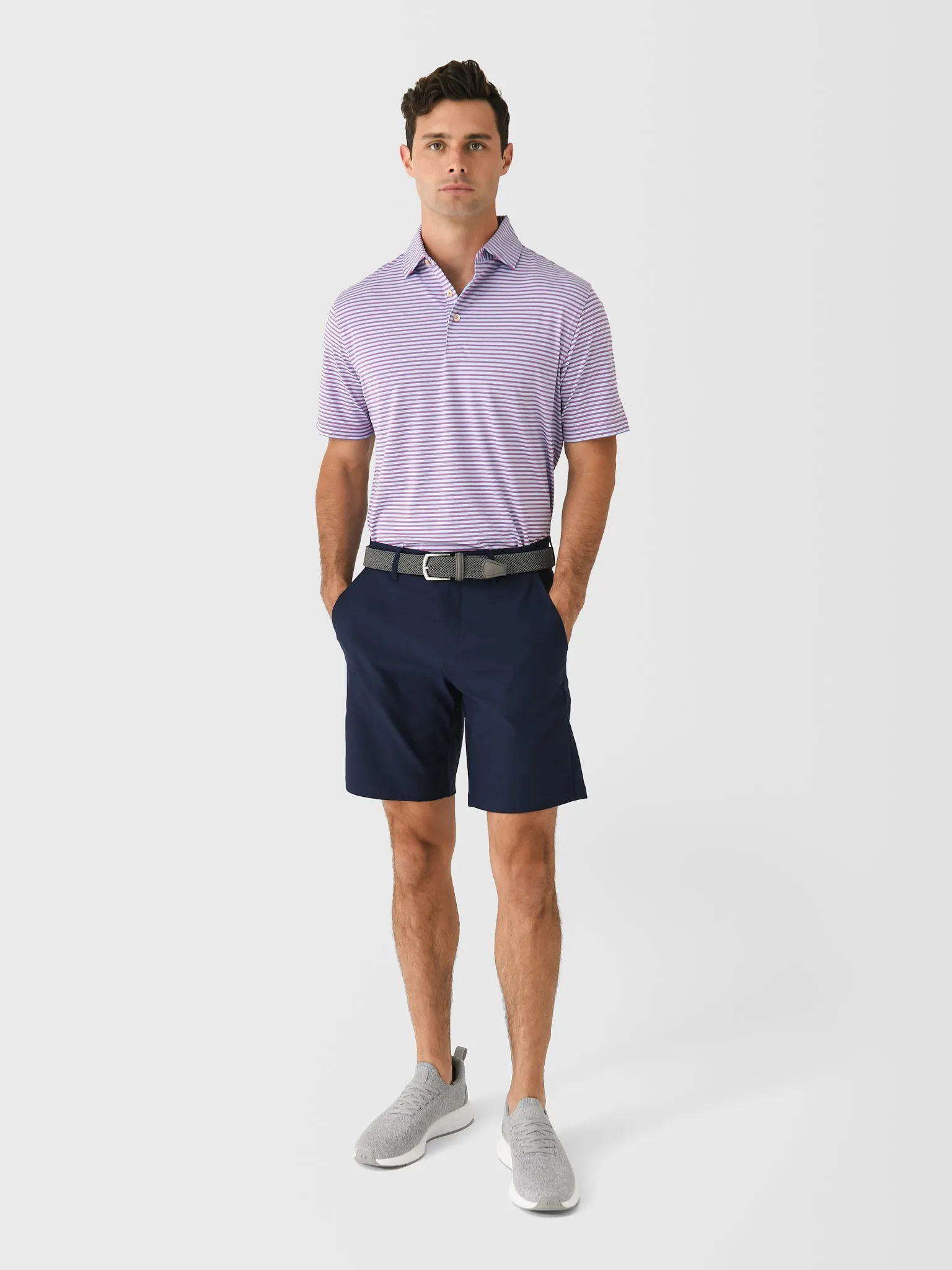 Peter Millar Crown Sport Men's Lenway Performance Jersey Polo sold by Saint Bernard product image thumbnail 2