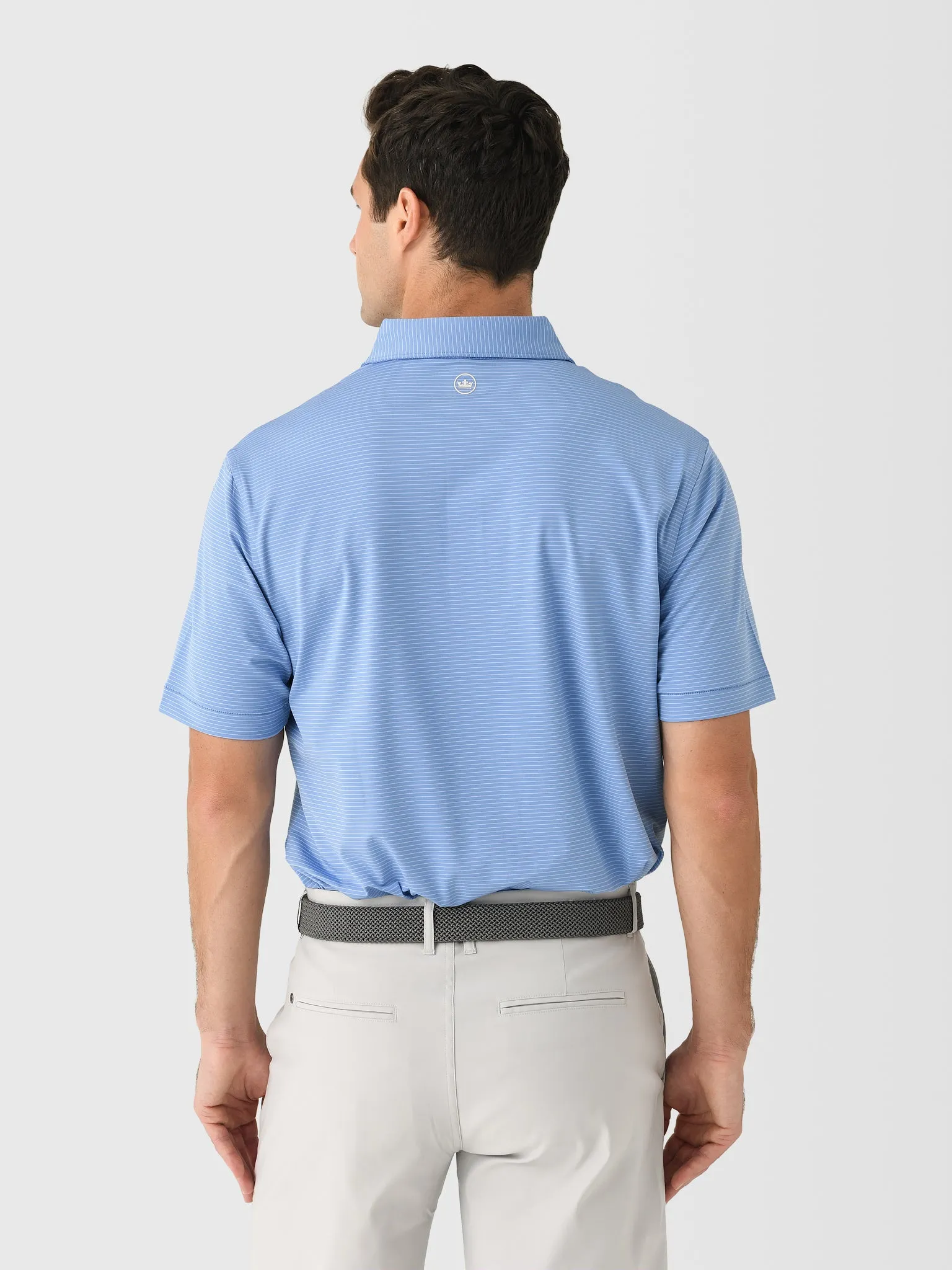 Peter Millar Crown Sport Men's Highland Performance Jersey Polo sold by Saint Bernard product image thumbnail 4
