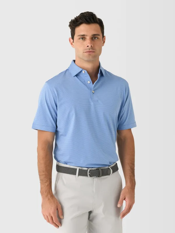 Peter Millar Crown Sport Men's Highland Performance Jersey Polo made by Peter Millar