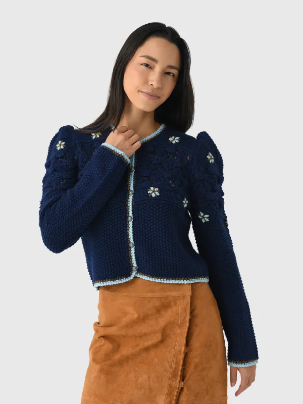 Hunter Bell Women's Willow Cardigan made by Hunter Bell NYC