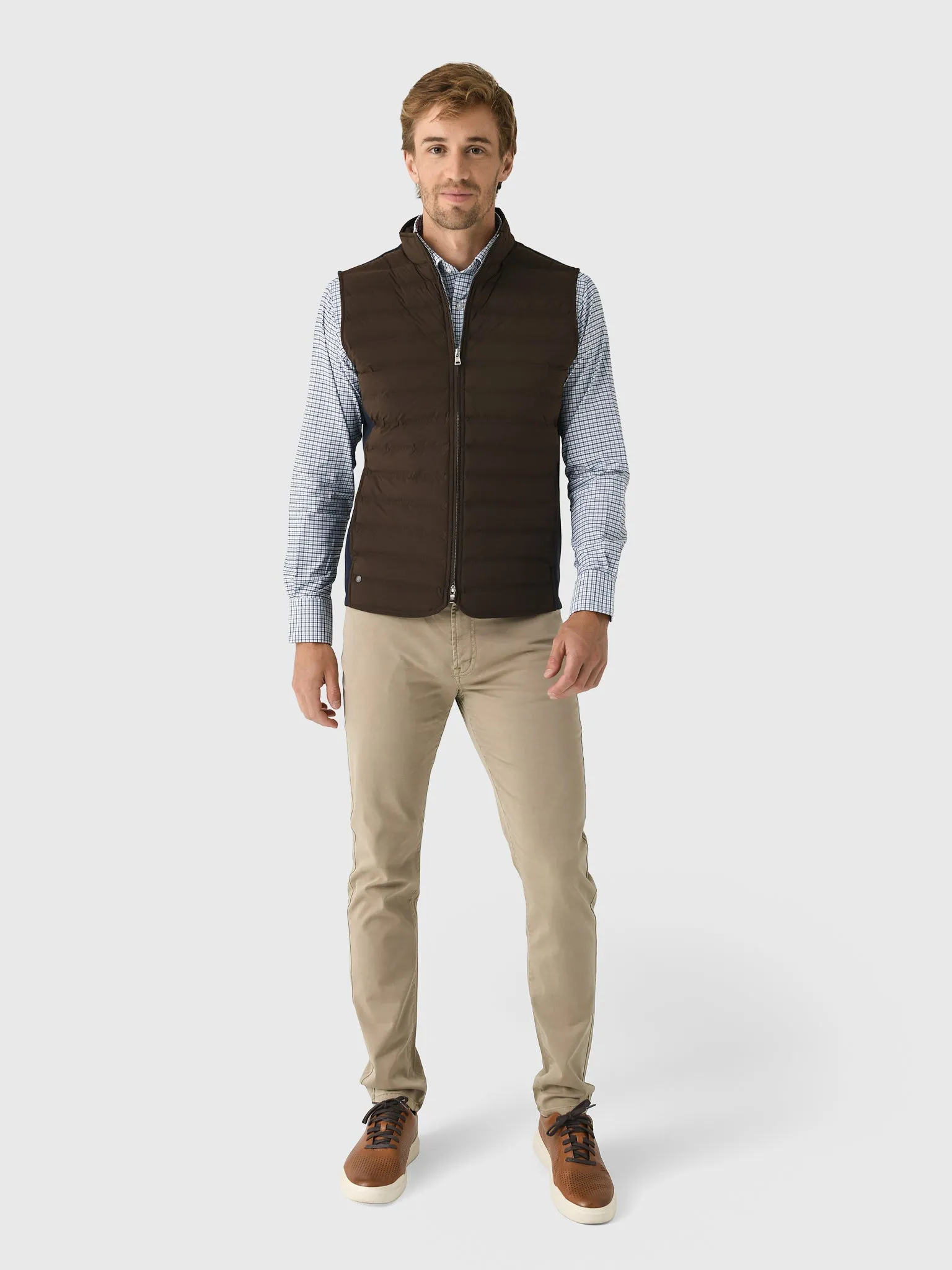 Peter Millar Crown Crafted Men's Winsome Hybrid Vest sold by Saint Bernard product image thumbnail 2