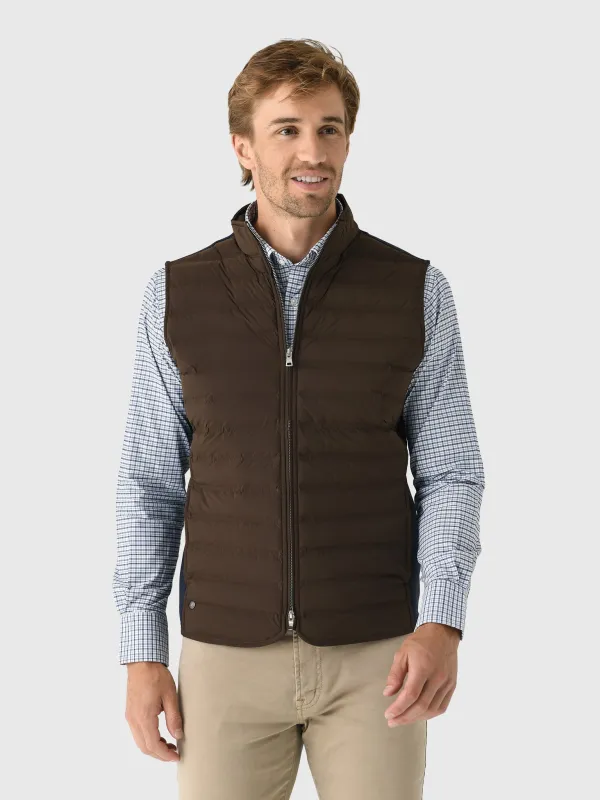 Peter Millar Crown Crafted Men's Winsome Hybrid Vest sold by Saint Bernard