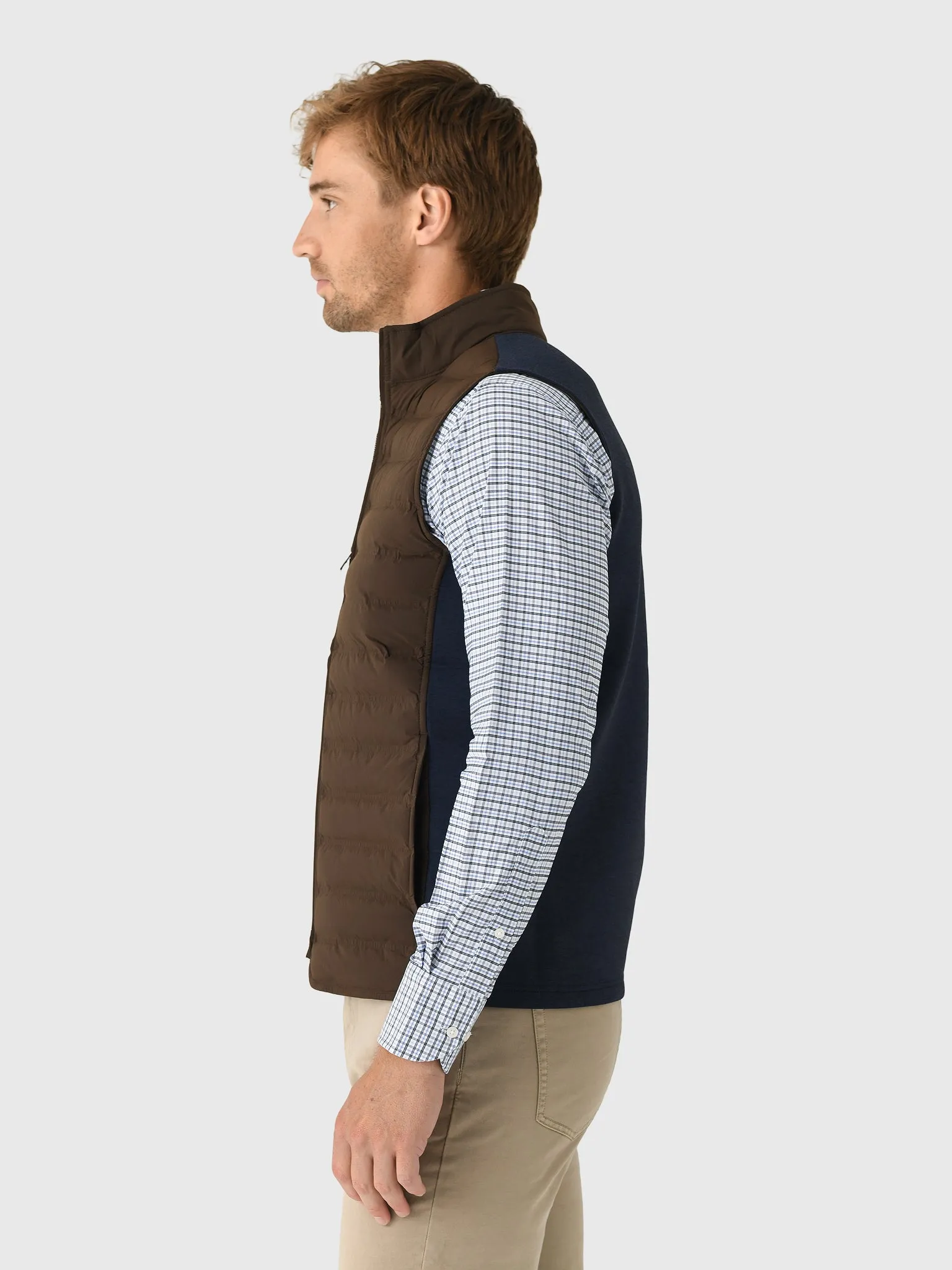 Peter Millar Crown Crafted Men's Winsome Hybrid Vest sold by Saint Bernard product image thumbnail 3