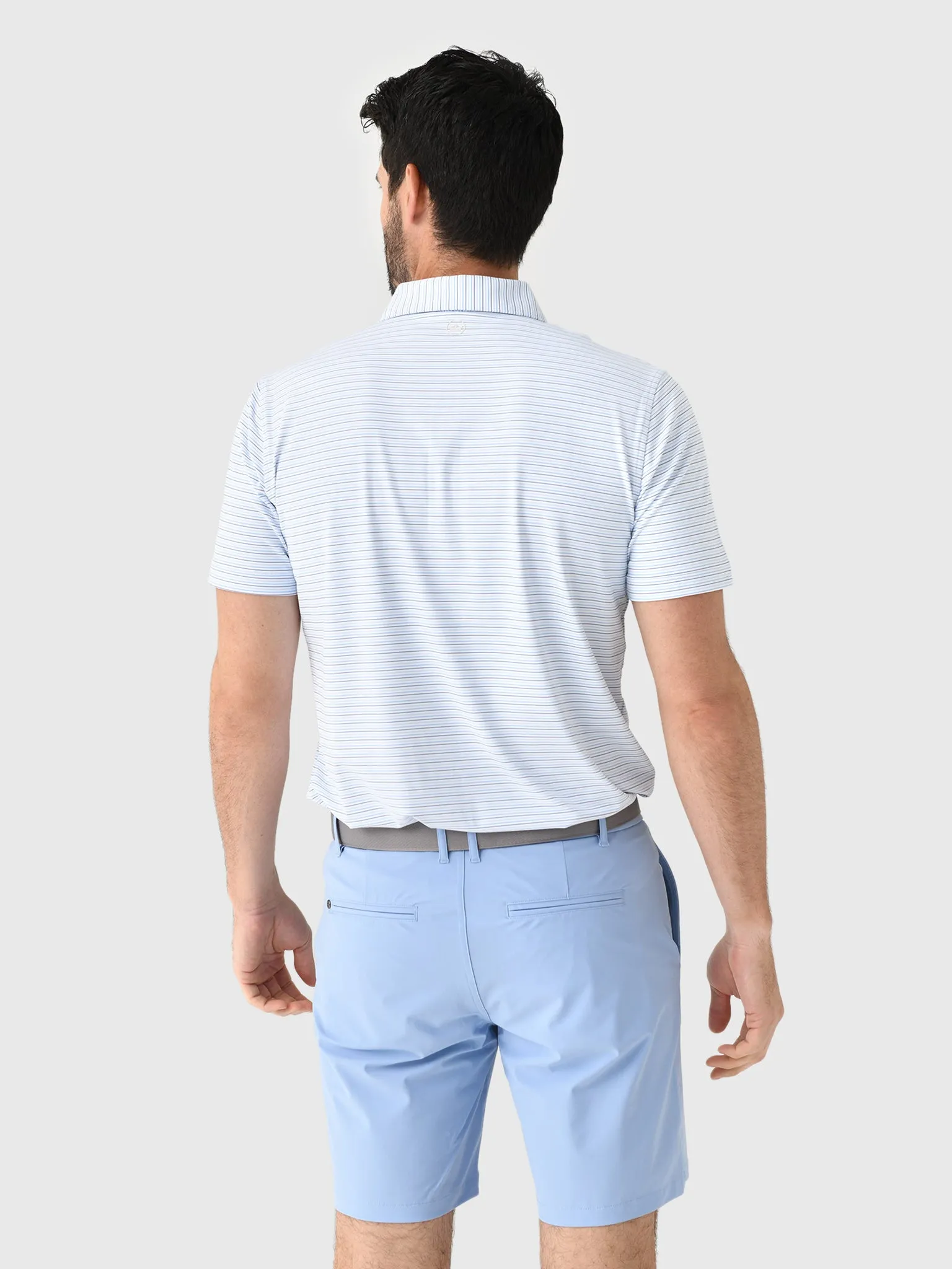 Peter Millar Crown Crafted Men's Triad Performance Jersey Polo sold by Saint Bernard product image thumbnail 2