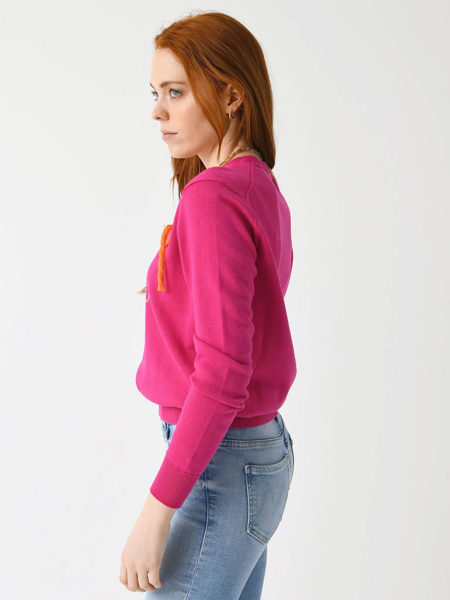 Lingua Franca Women's Magic In The Air Crewneck Sweater sold by Saint Bernard product image thumbnail 3