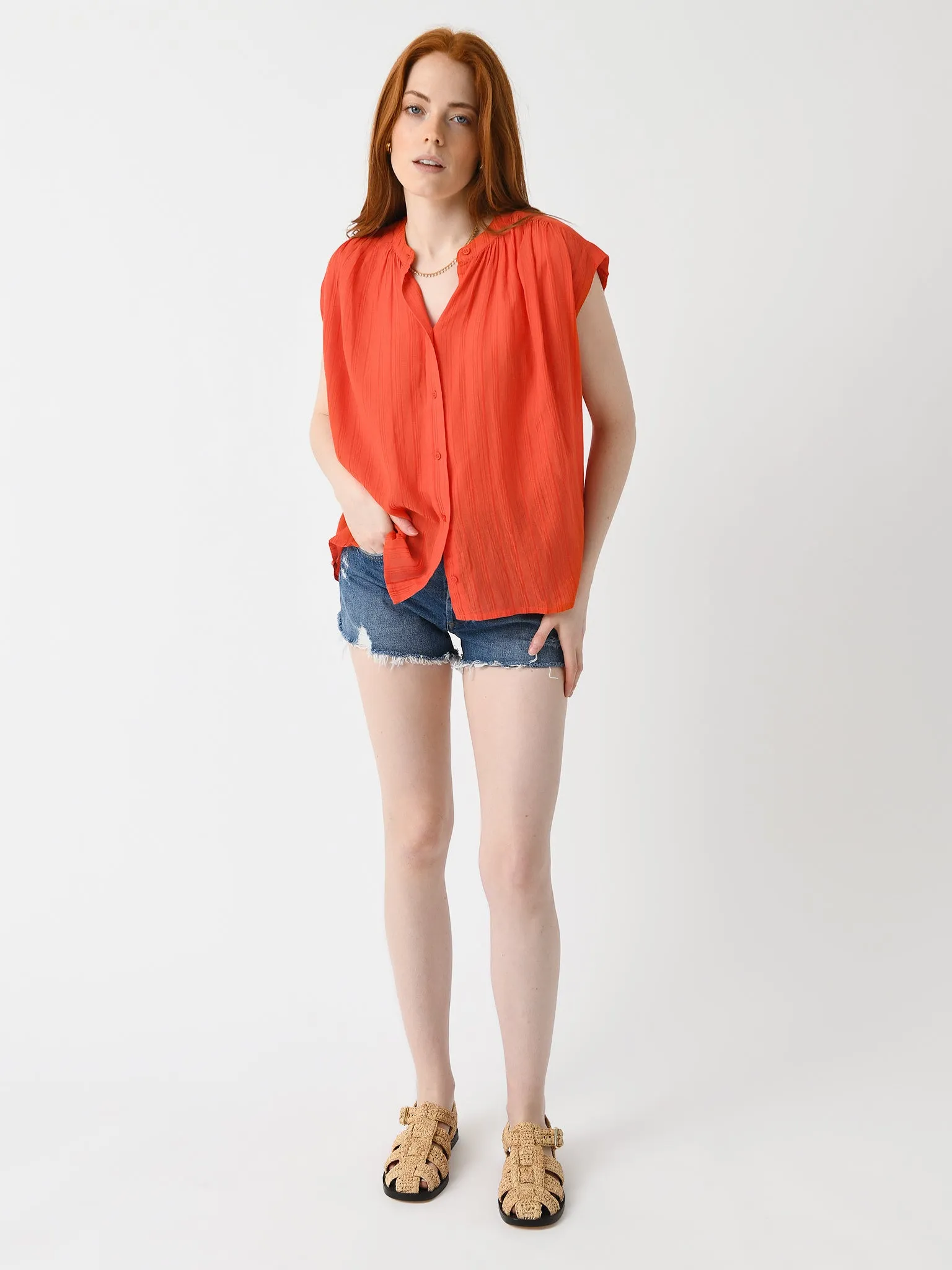 Vanessa Bruno Women's Clio Blouse sold by Saint Bernard product image thumbnail 2