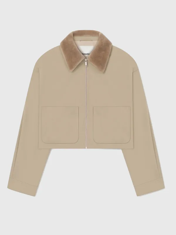 Nanushka Women's Phebe Cropped Jacket made by Nanushka