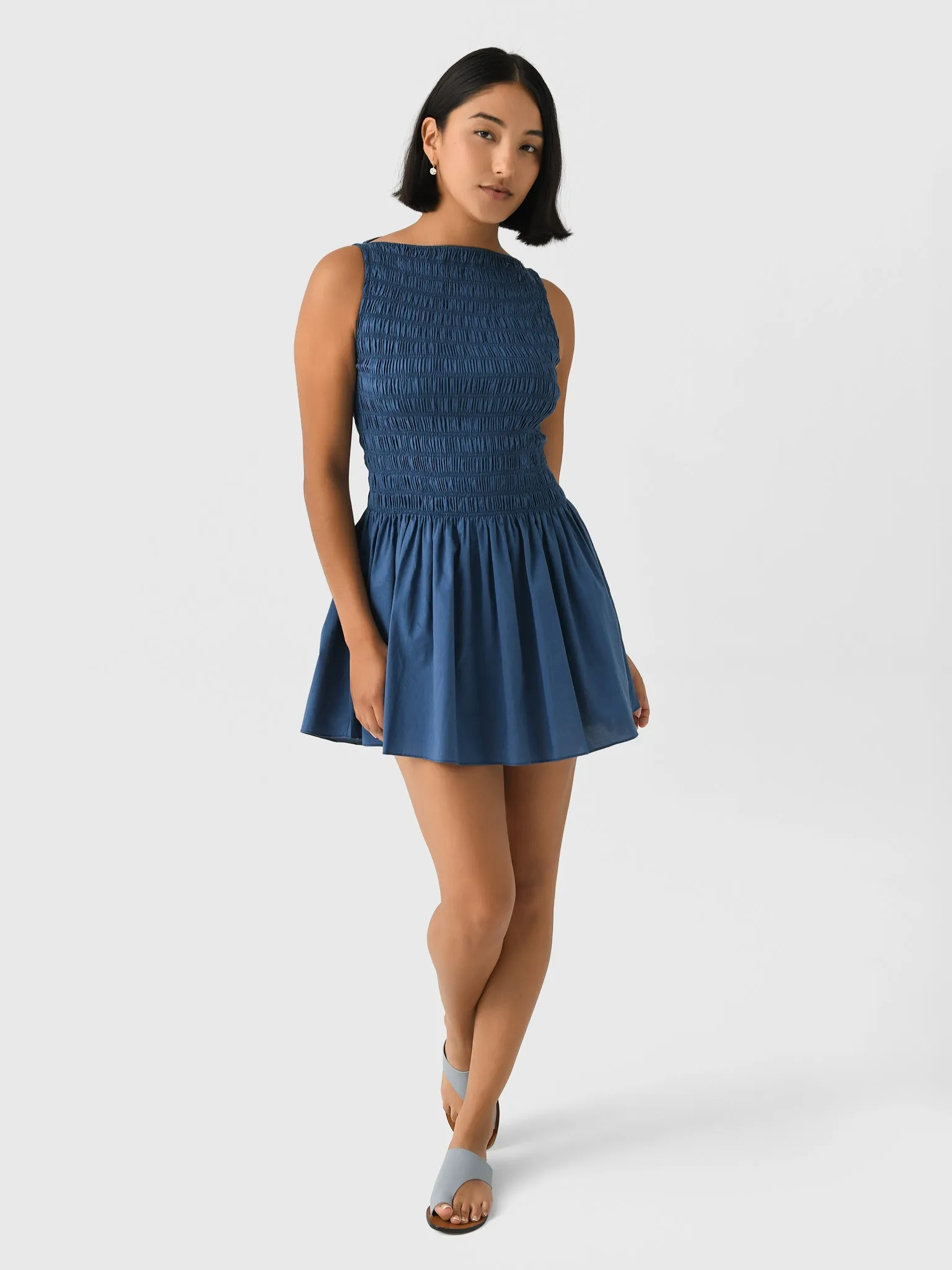 Faithfull The Brand Women's Noa Mini Dress sold by Saint Bernard product image thumbnail 2