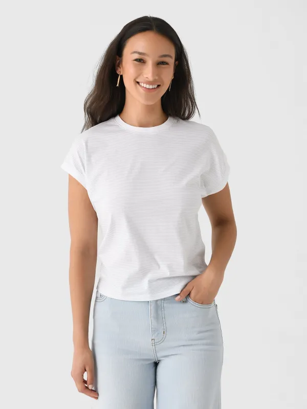 Frame Women's The Muscle Tee made by Frame Denim