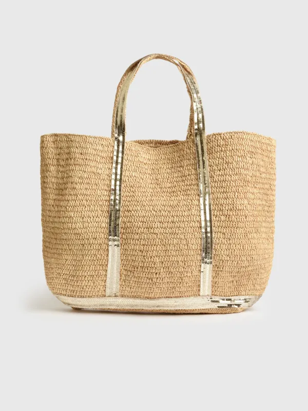 Vanessa Bruno Raffia XL Cabas Tote sold by Saint Bernard