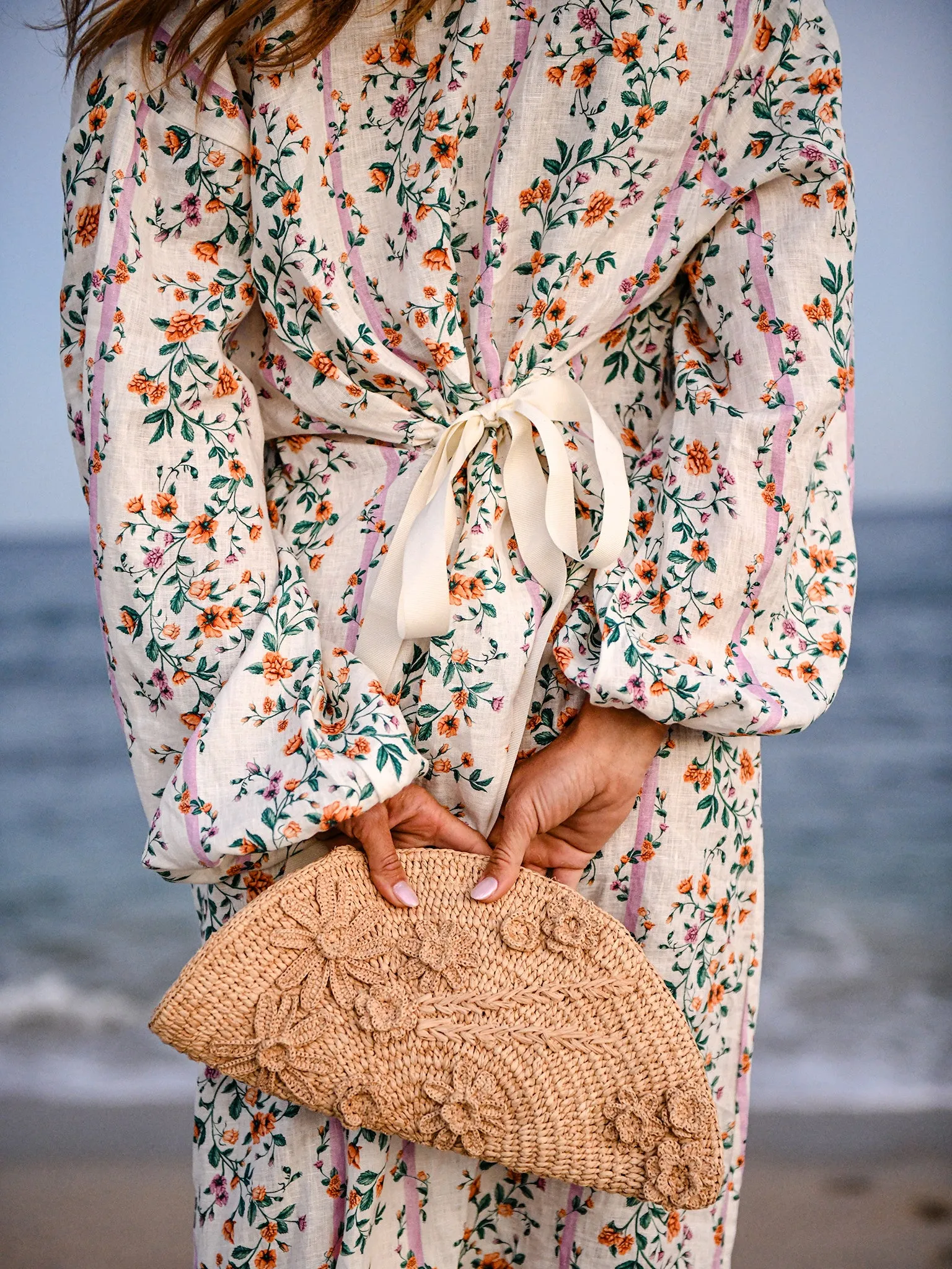 Vanessa Bruno Raffia Clutch sold by Saint Bernard product image thumbnail 2