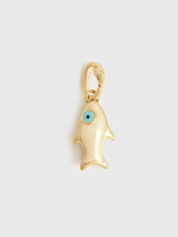 Clare V. Pearl Sardine Charm made by Clare Vivier