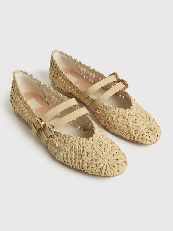 Dolce Vita Women's Baylee Sunflower Ballet Flat made by Dolce Vita