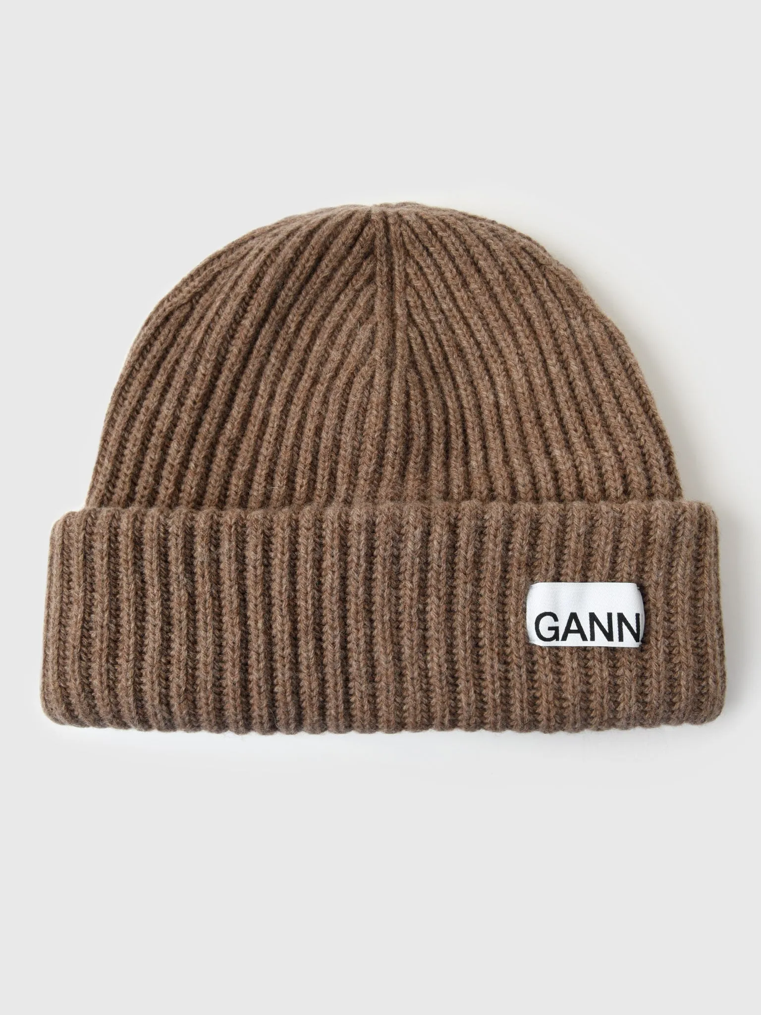 GANNI Women's Rib Knit Beanie sold by Saint Bernard