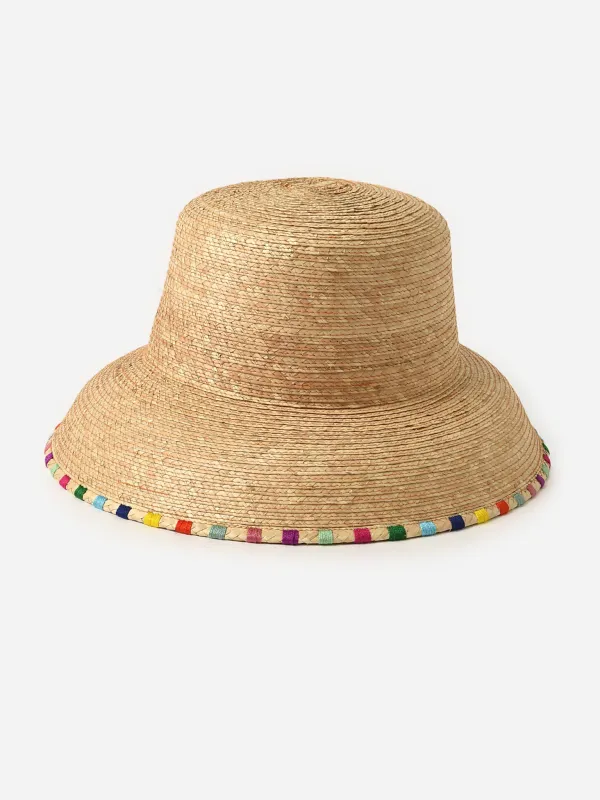 Sunshine Tienda Women's Roselia Palm Bucket Hat made by Sunshine Tienda