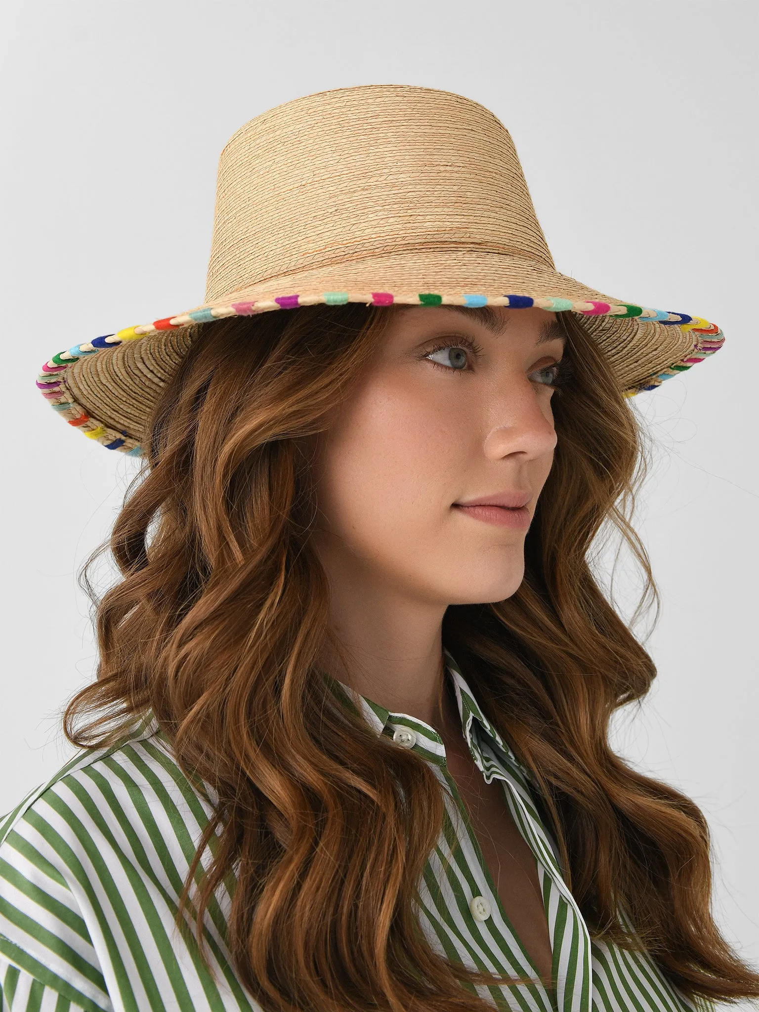 Sunshine Tienda Women's Roselia Palm Bucket Hat sold by Saint Bernard product image thumbnail 2