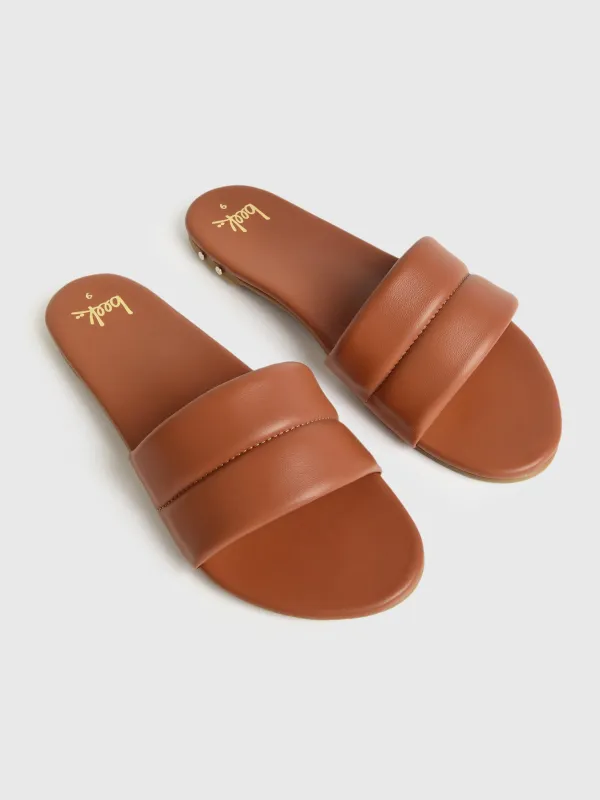 Beek Women's Sugarbird Slide Sandal made by Saint Bernard