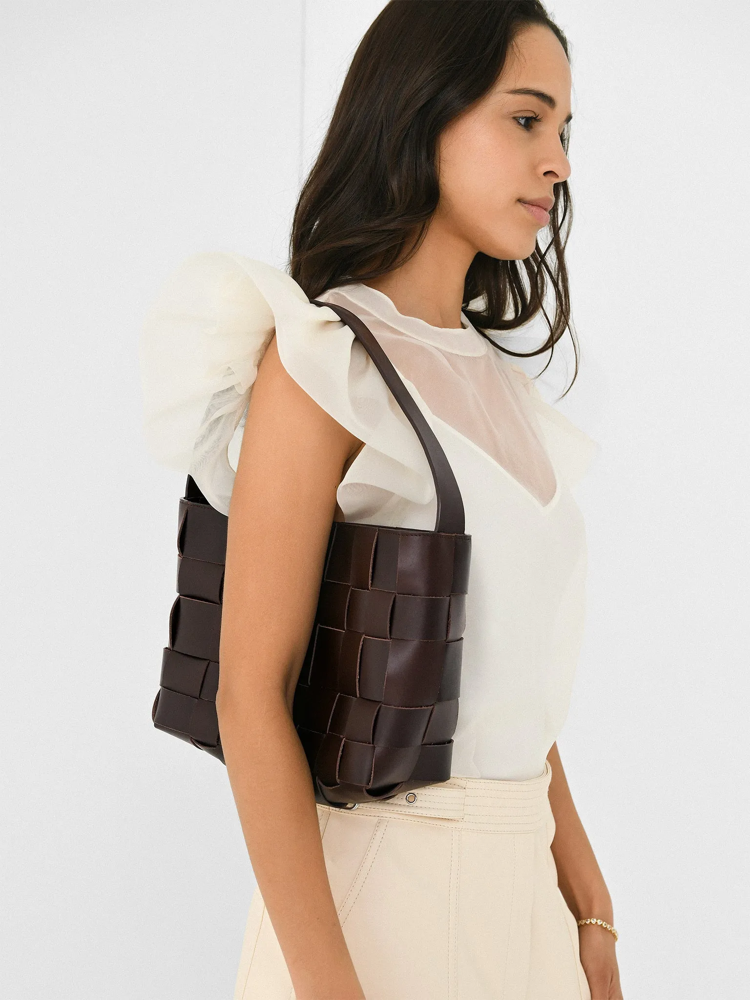 St. Agni Woven Mini Tote sold by Saint Bernard product image thumbnail 2