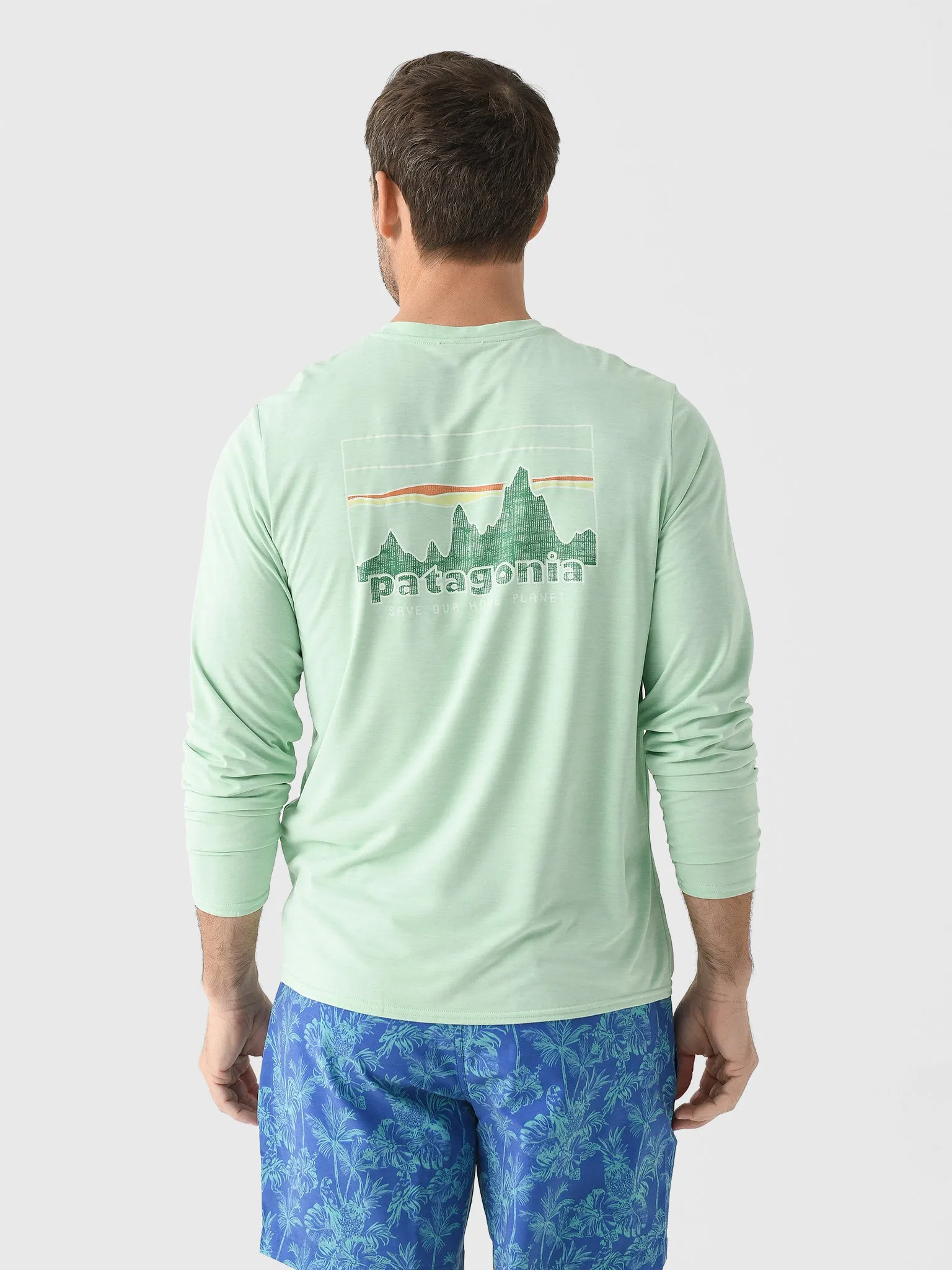 Patagonia Men's Long-Sleeve Capilene® Cool Daily Graphic Shirt sold by Saint Bernard product image thumbnail 4