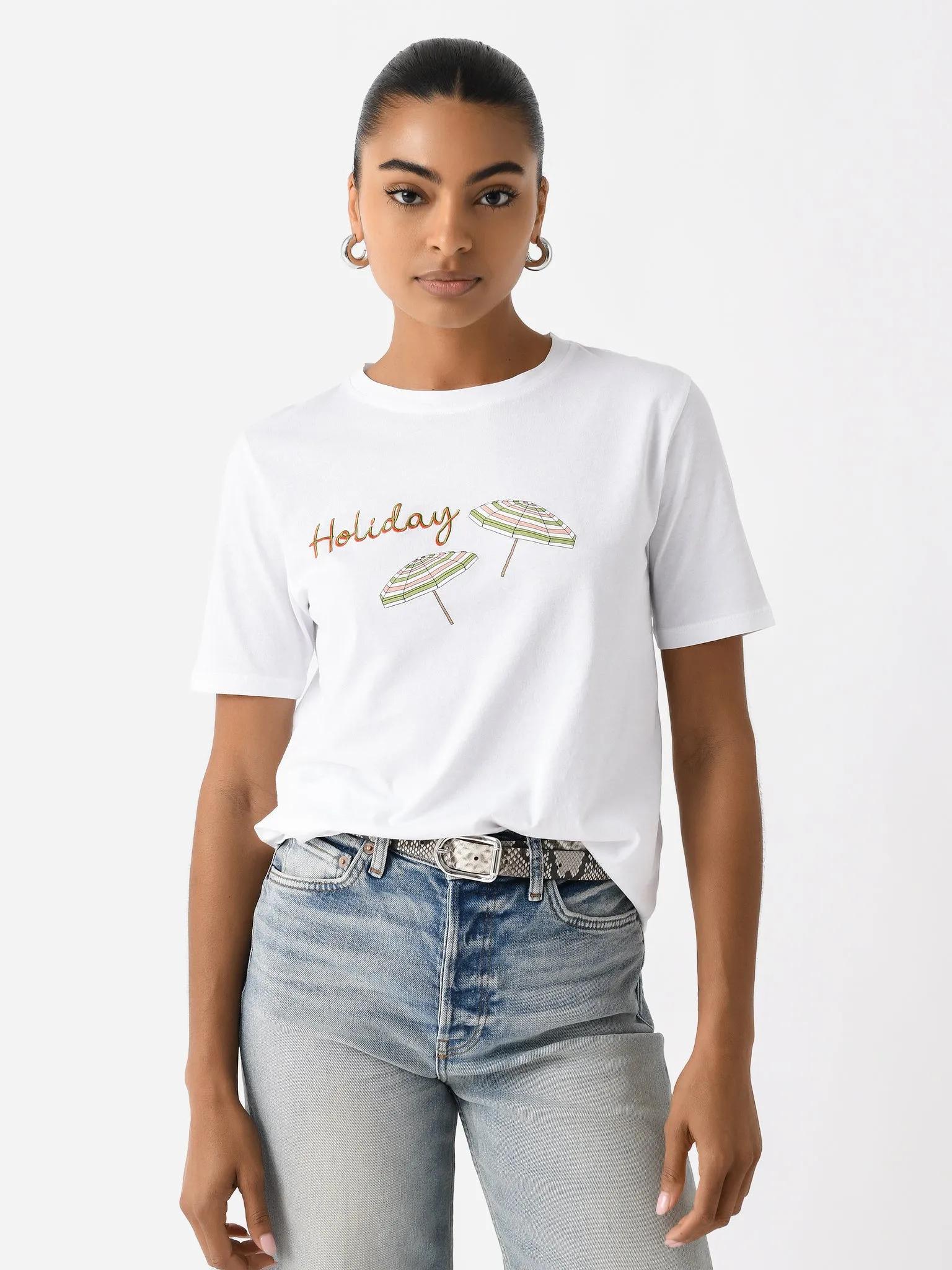 Kule Women's The Modern Holiday Tee sold by Saint Bernard