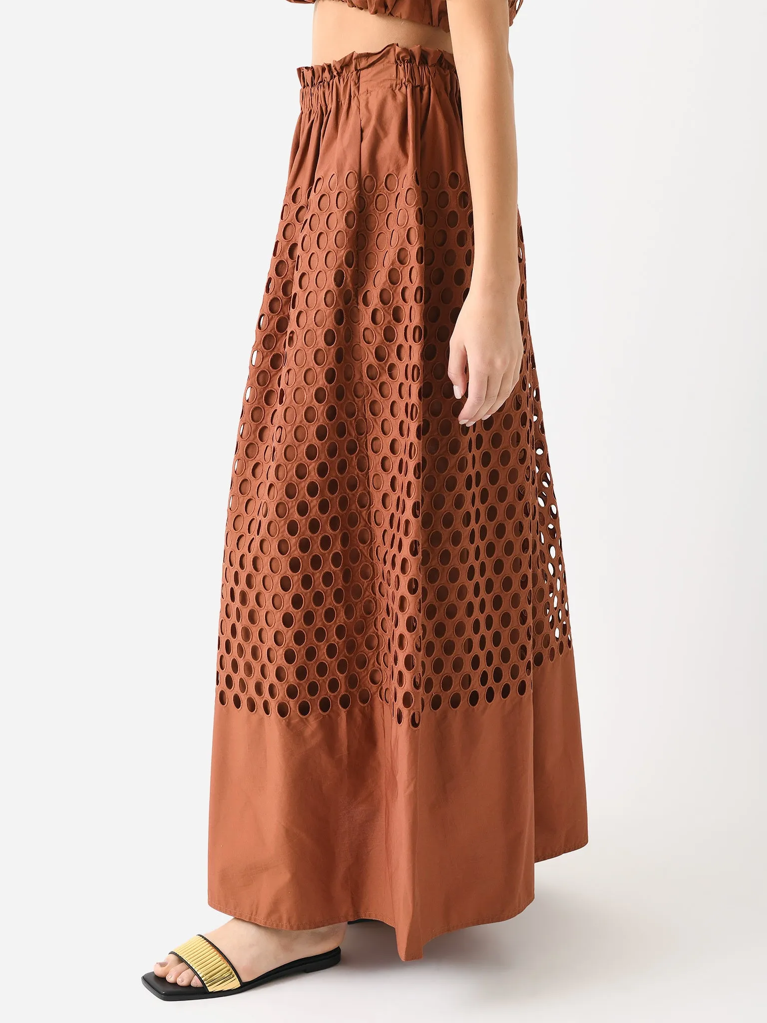 ALC Women's Flora Eyelet Maxi Skirt sold by Saint Bernard product image thumbnail 3
