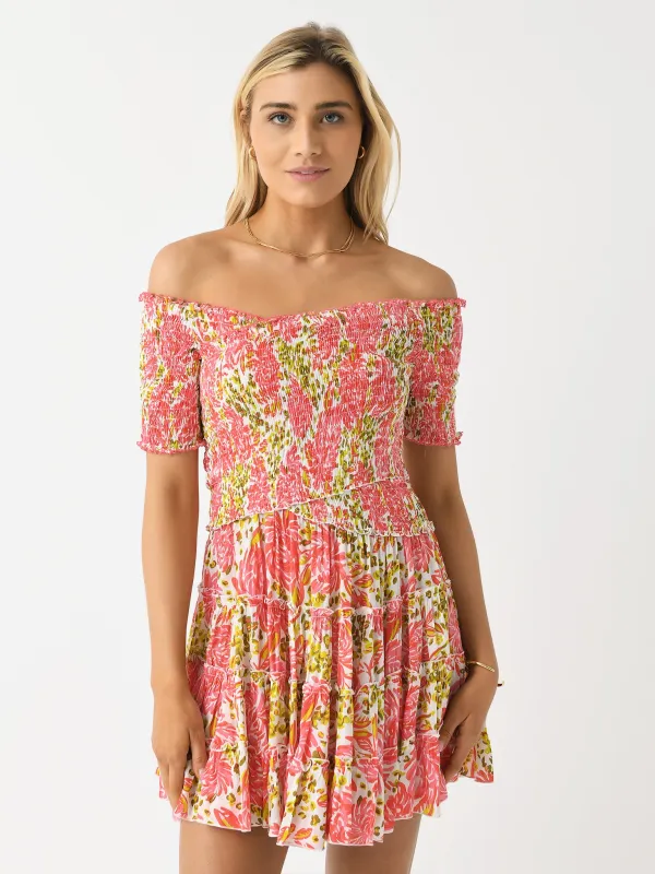 Poupette St Barth Women's Soledad Mini Dress sold by Saint Bernard