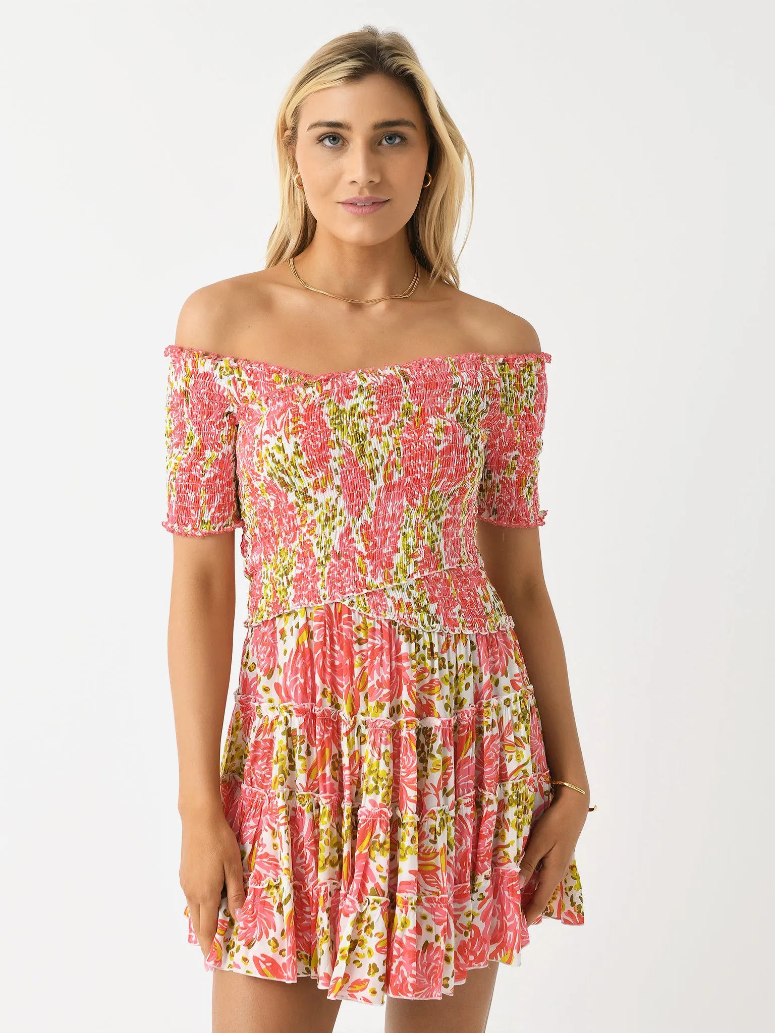 Poupette St Barth Women's Soledad Mini Dress sold by Saint Bernard