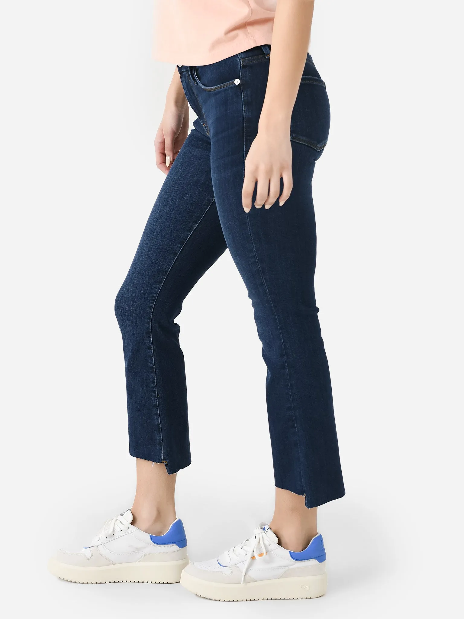 Frame Women's Le Crop Mini Boot Raw Stagger Jean sold by Saint Bernard product image thumbnail 3