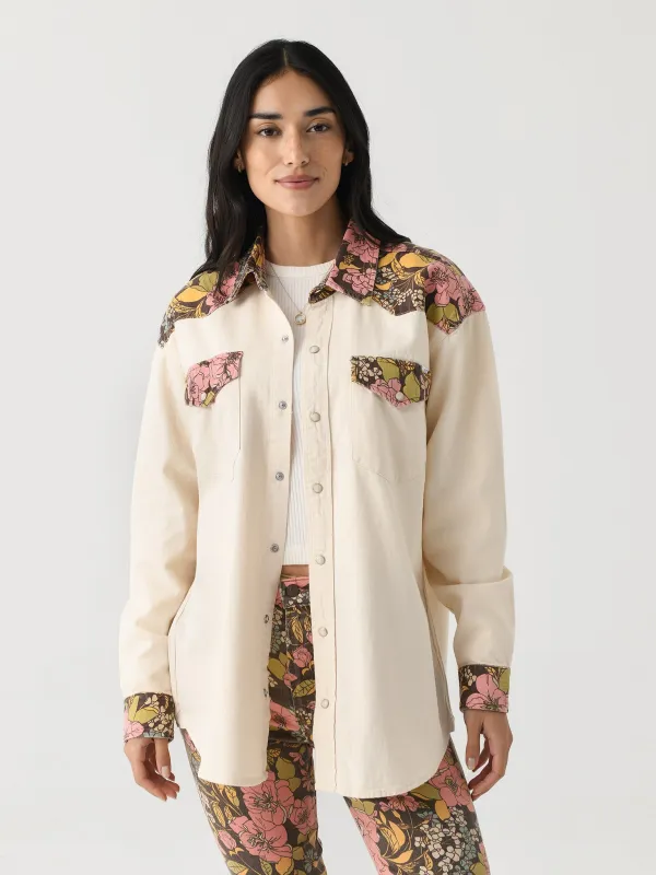 Mother Women's The Tycoon Shirt made by MOTHER