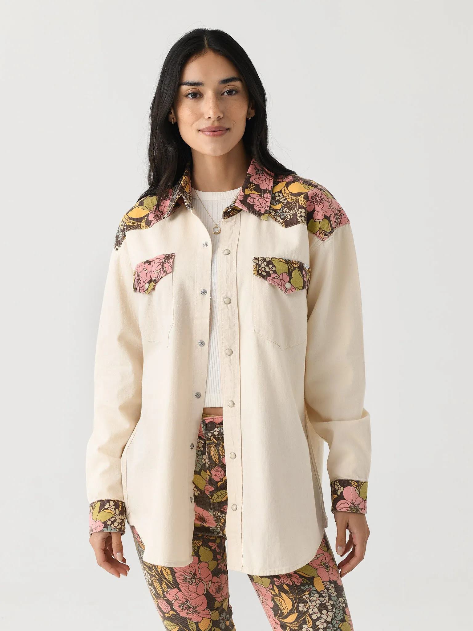 Mother Women's The Tycoon Shirt sold by Saint Bernard