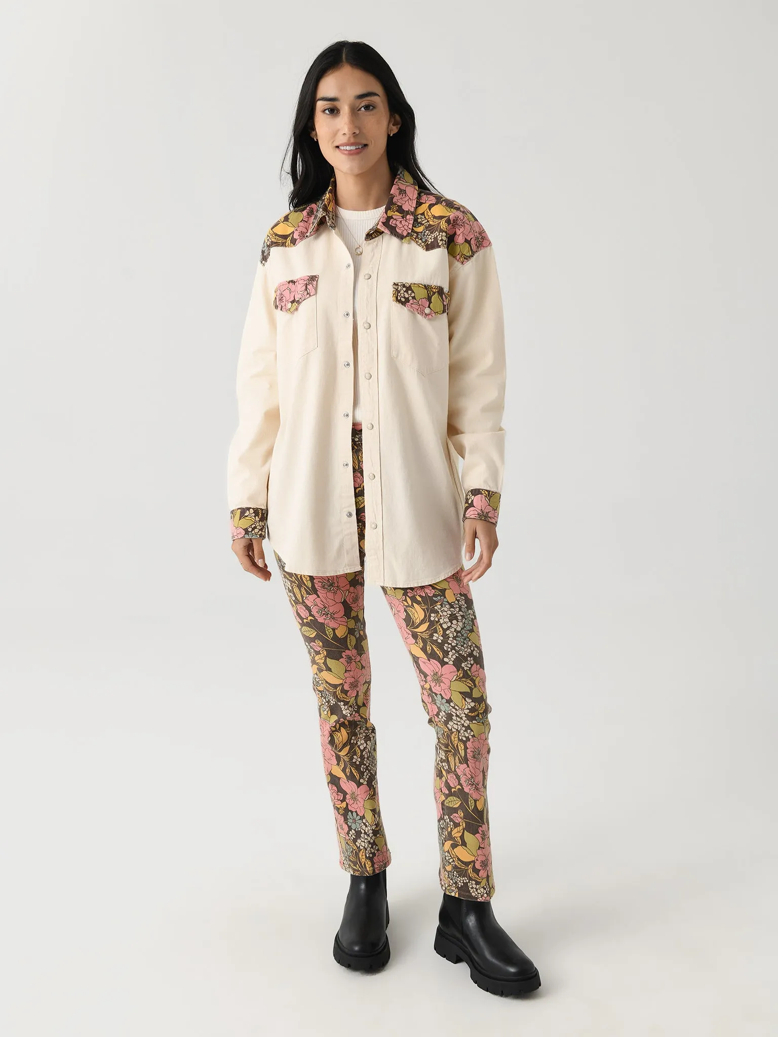 Mother Women's The Tycoon Shirt sold by Saint Bernard product image thumbnail 2