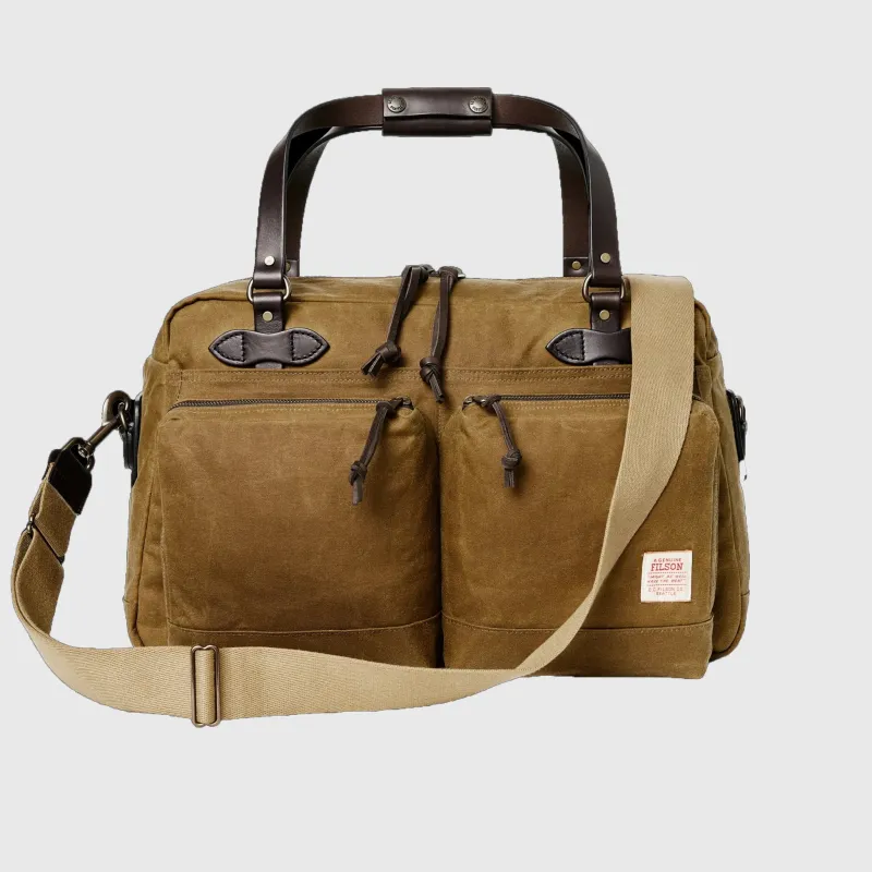 Filson 48 Hour Tin Cloth Duffle Bag made by Filson
