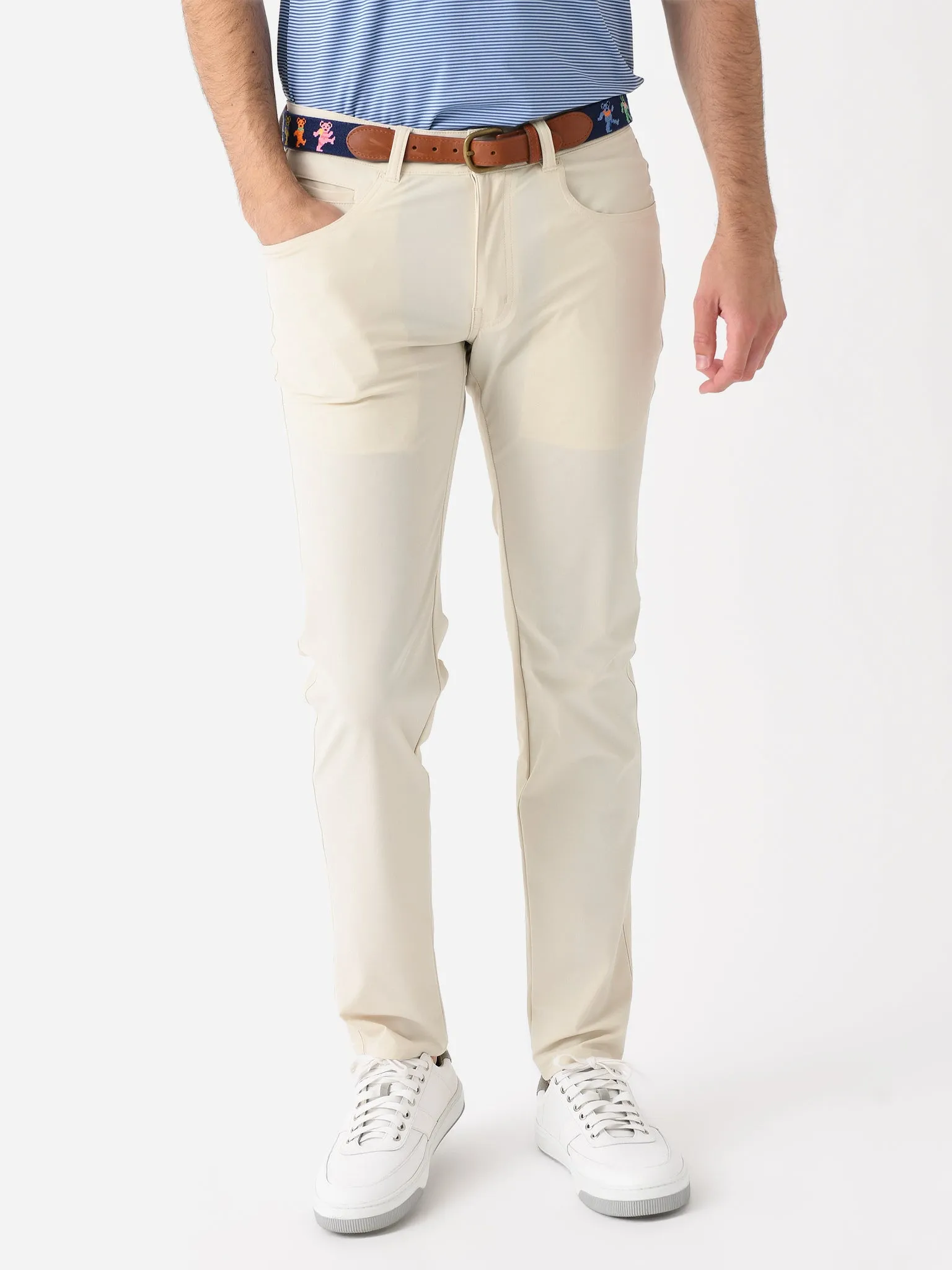 Peter Millar Crown Crafted Men's Bingham Performance Five-Pocket Pant sold by Saint Bernard product image thumbnail 5